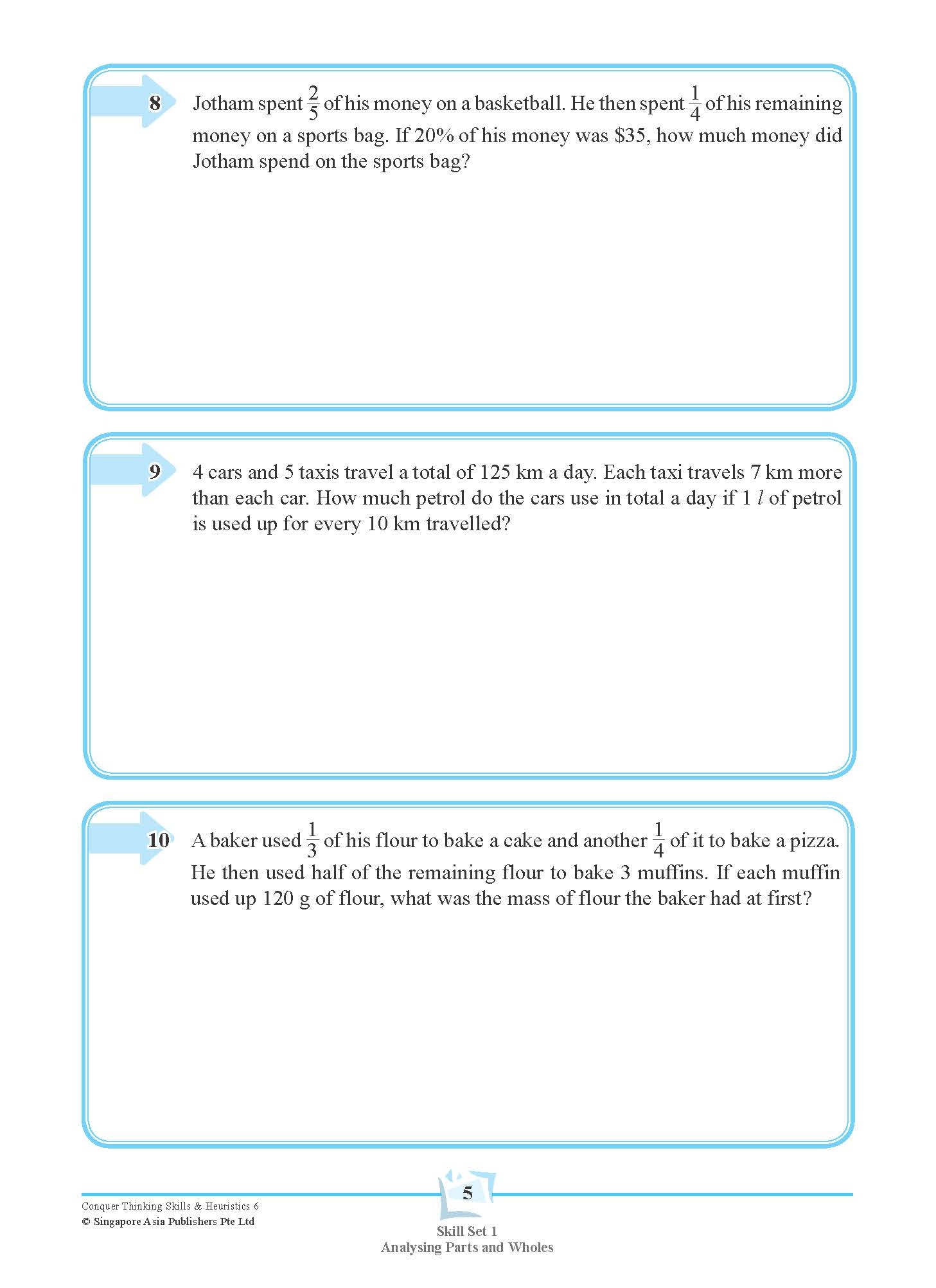 Conquer Thinking Skills & Heuristics Workbook 6