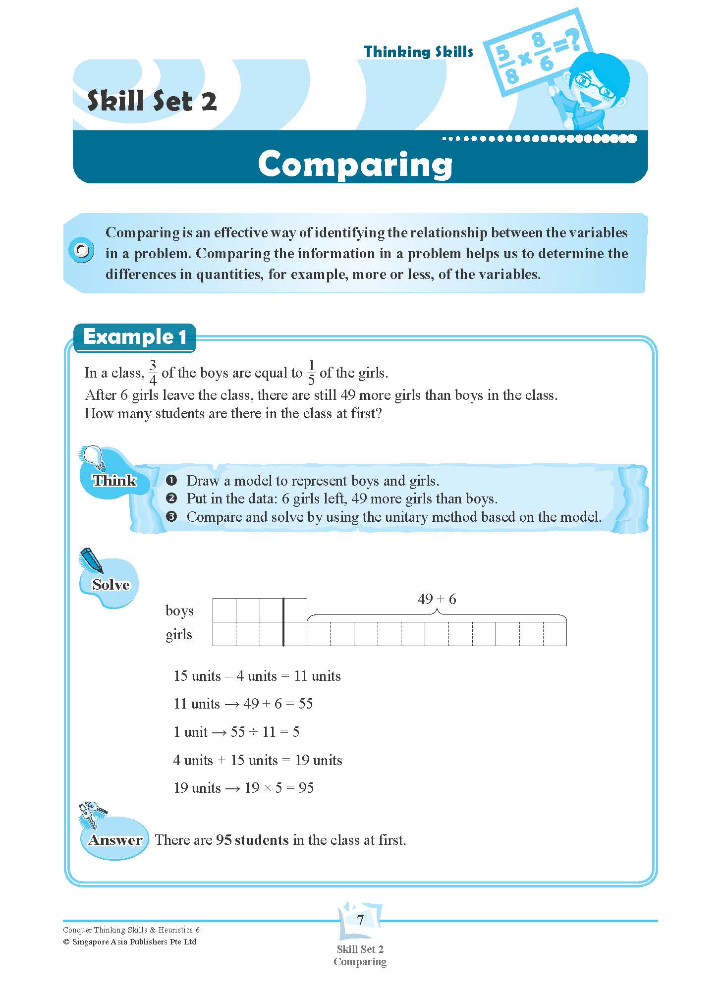 Conquer Thinking Skills & Heuristics Workbook 6