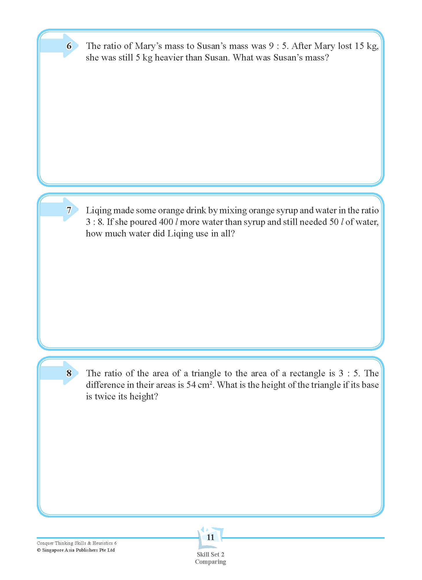 Conquer Thinking Skills & Heuristics Workbook 6