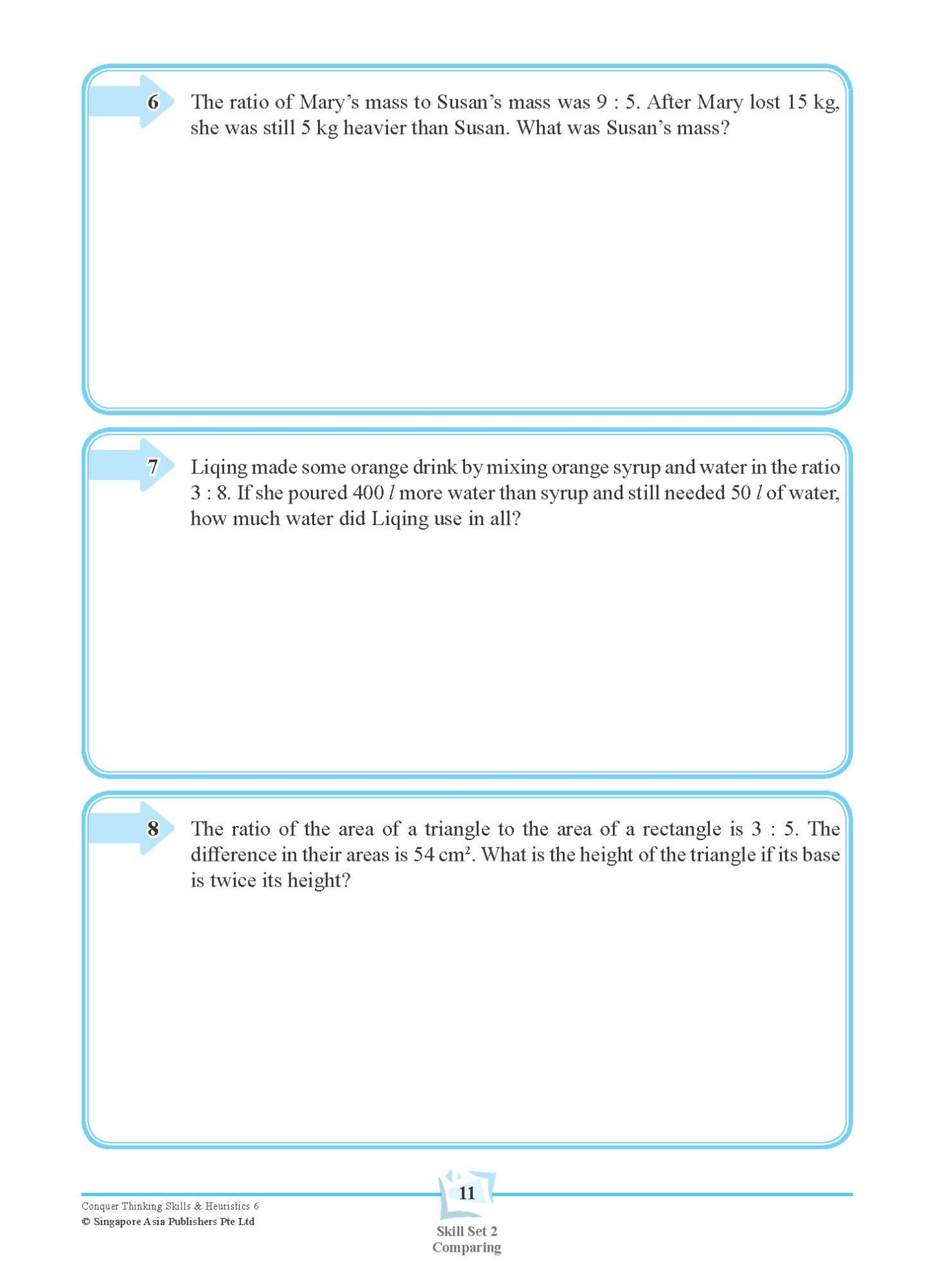 Conquer Thinking Skills & Heuristics Workbook 6