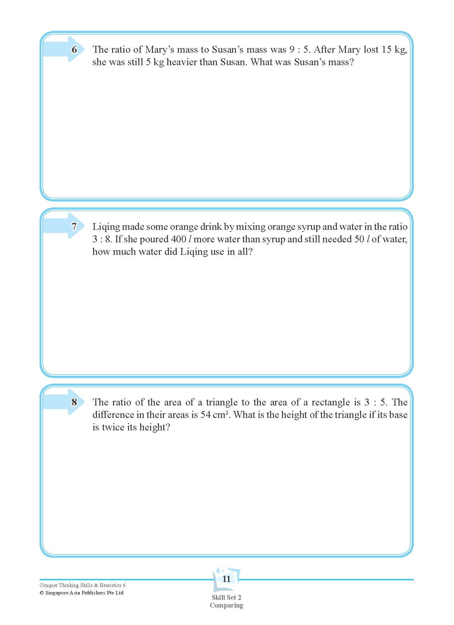 Conquer Thinking Skills & Heuristics Workbook 6