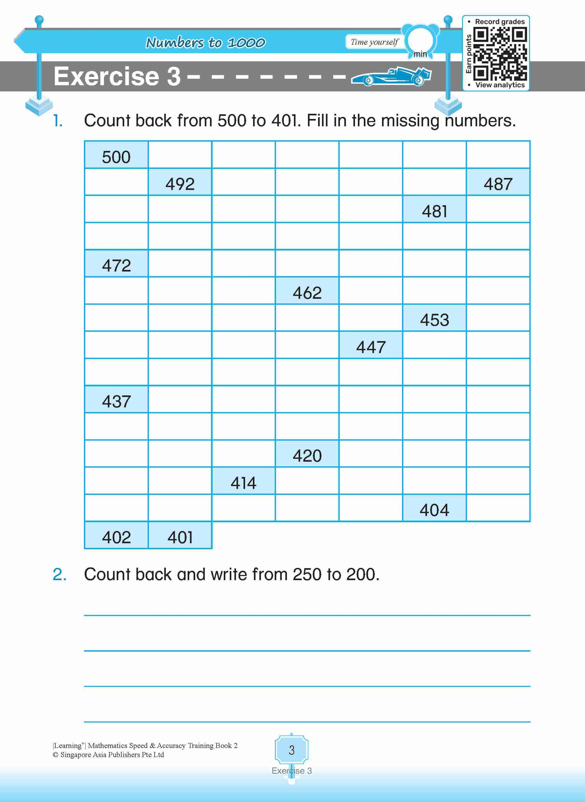 LEARNING+ Mathematics Speed & Accuracy Training Book 2