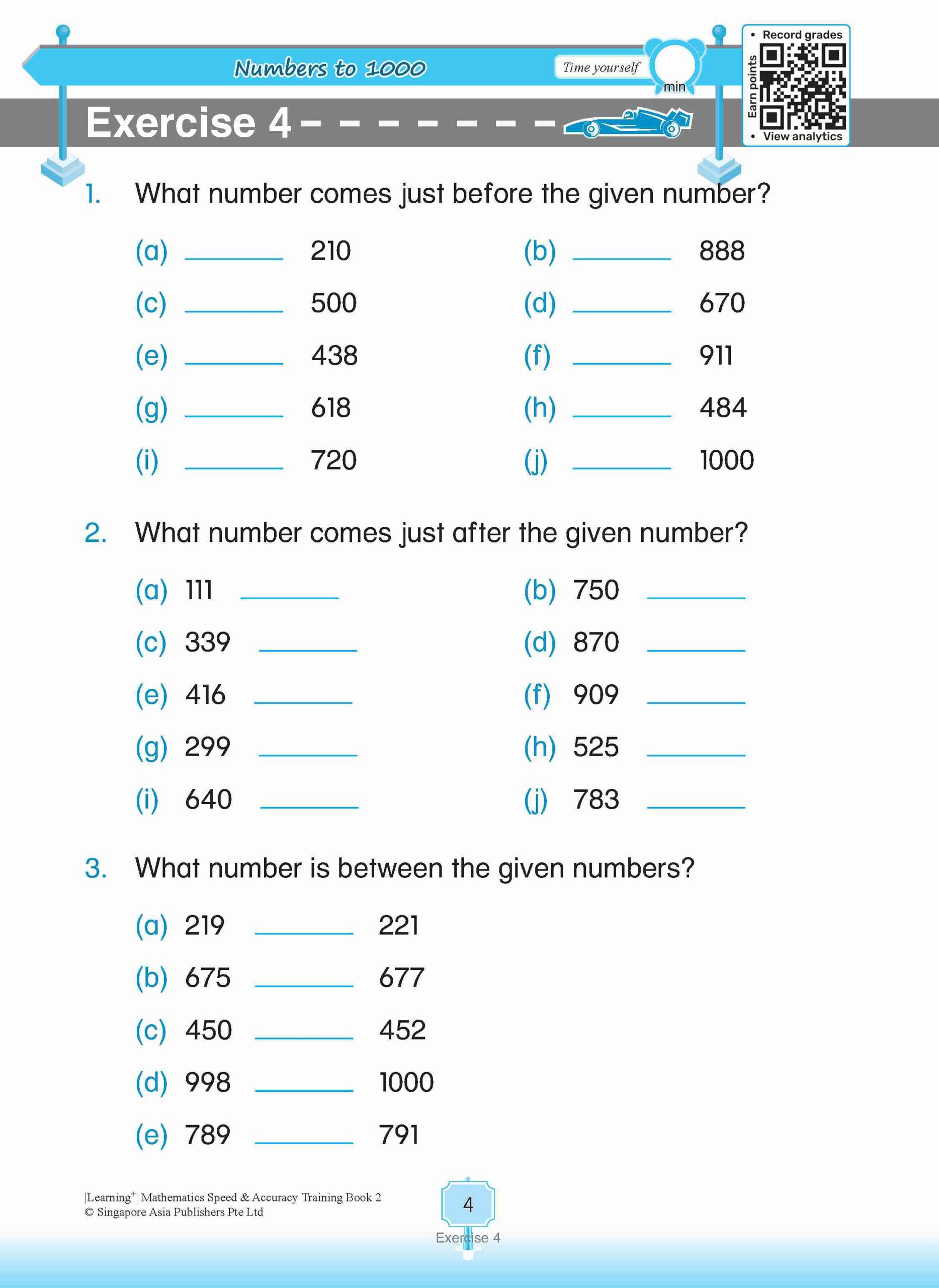 LEARNING+ Mathematics Speed & Accuracy Training Book 2
