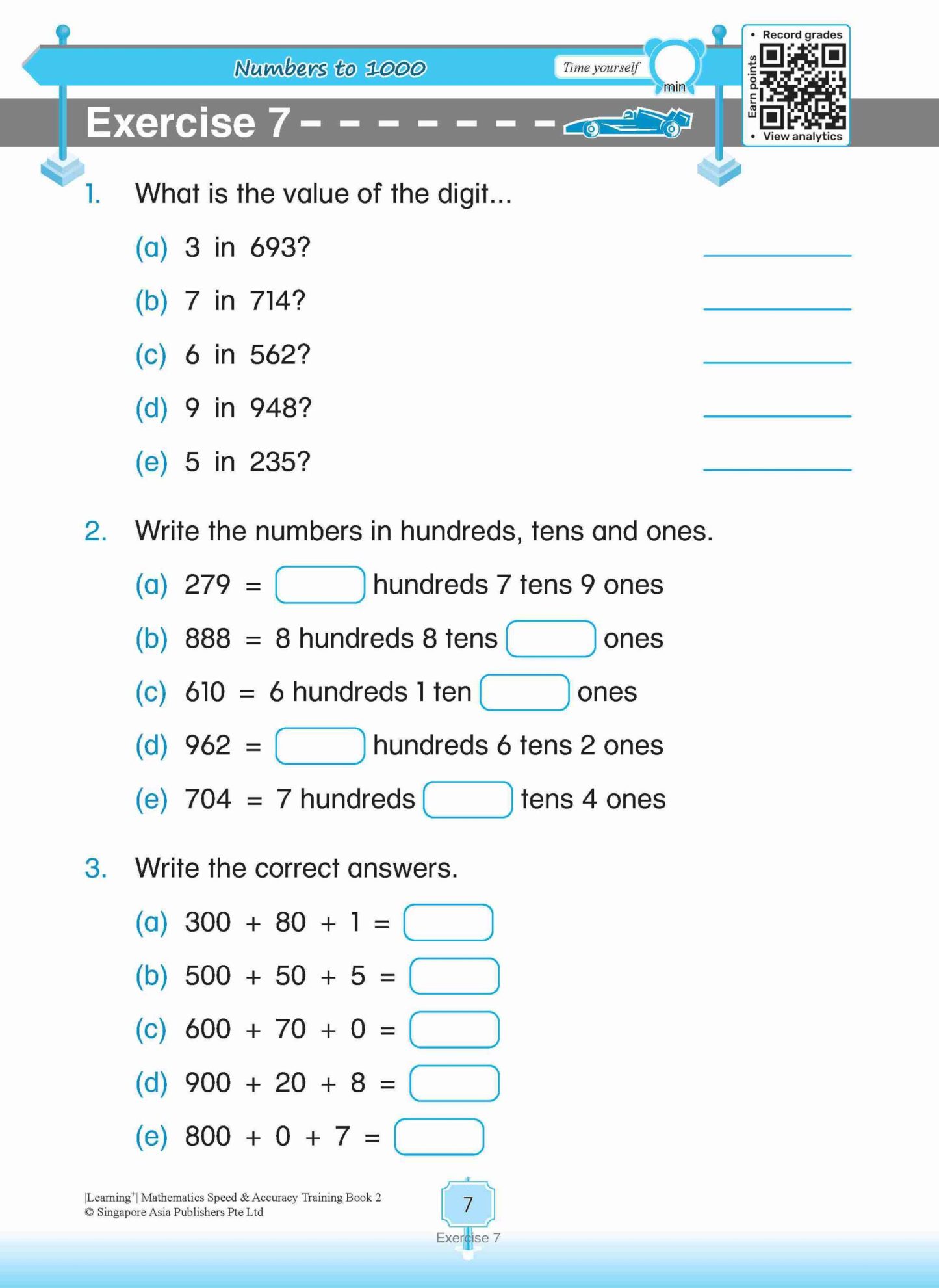 LEARNING+ Mathematics Speed & Accuracy Training Book 2