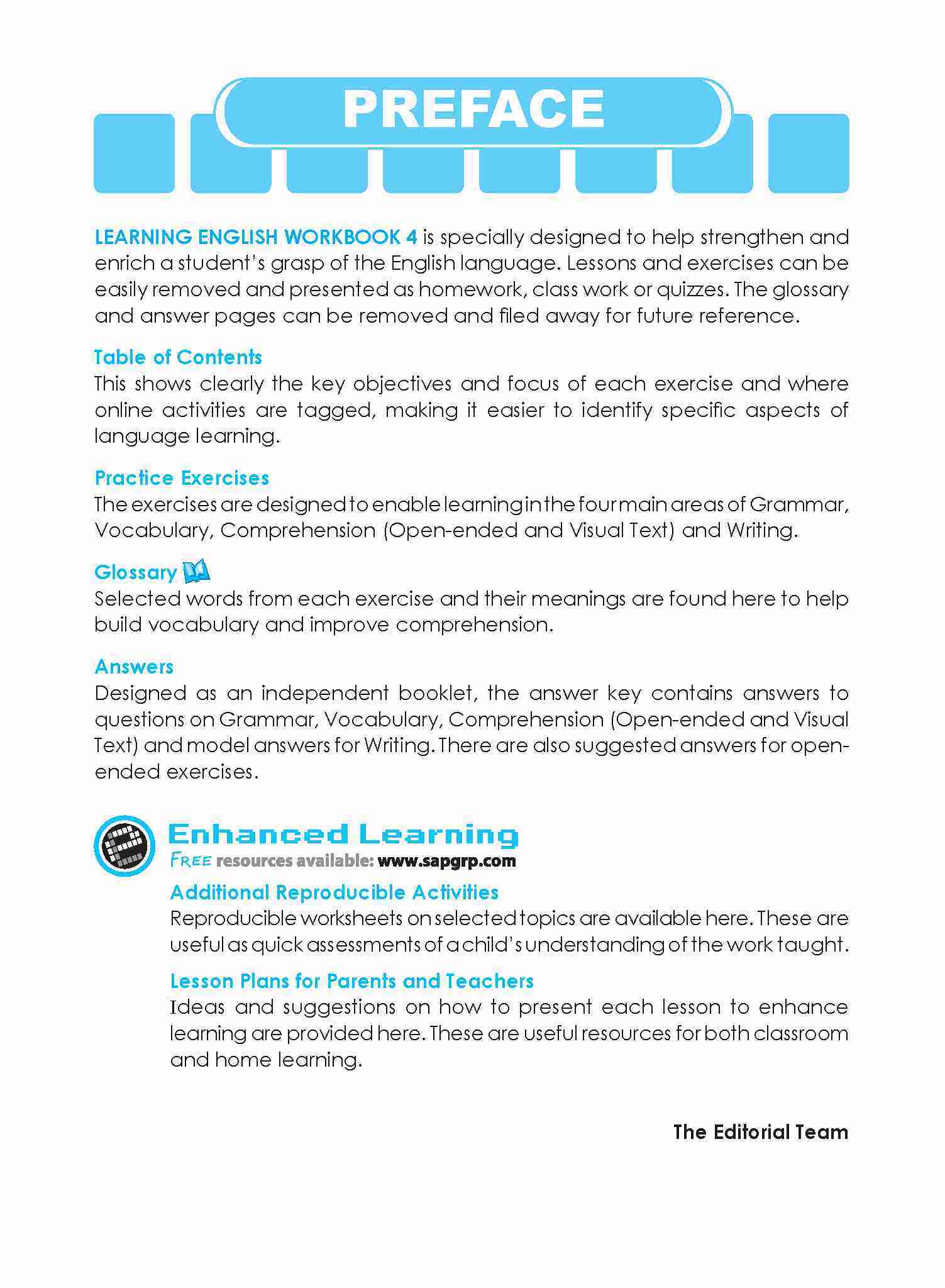 LEARNING ENGLISH Workbook 4