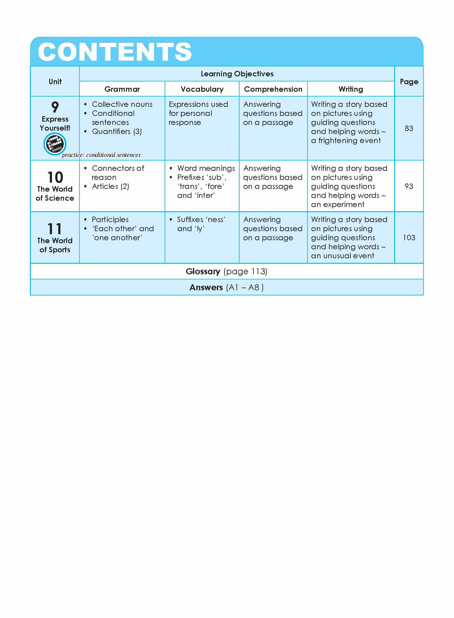 LEARNING ENGLISH Workbook 4