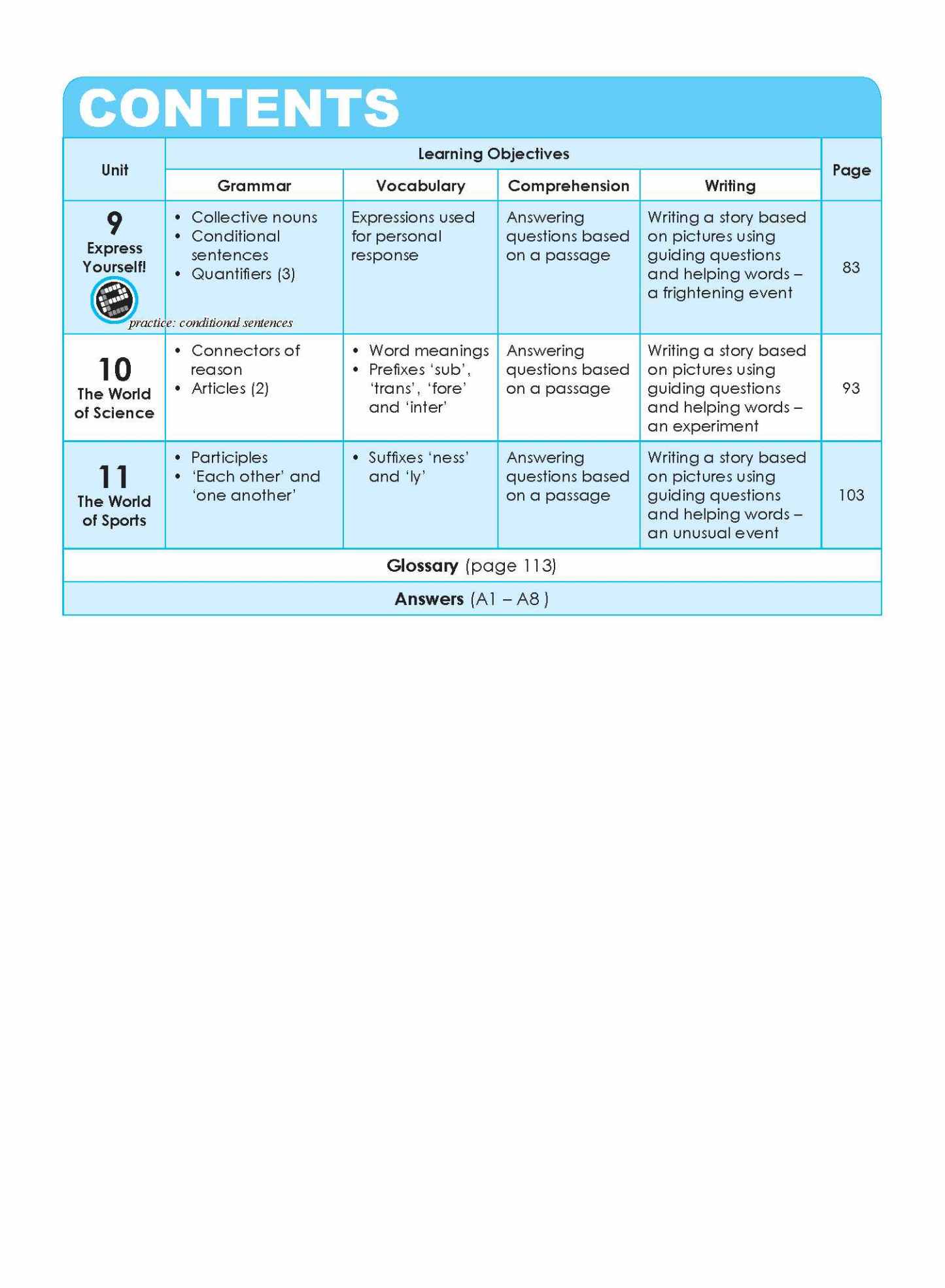 LEARNING ENGLISH Workbook 4