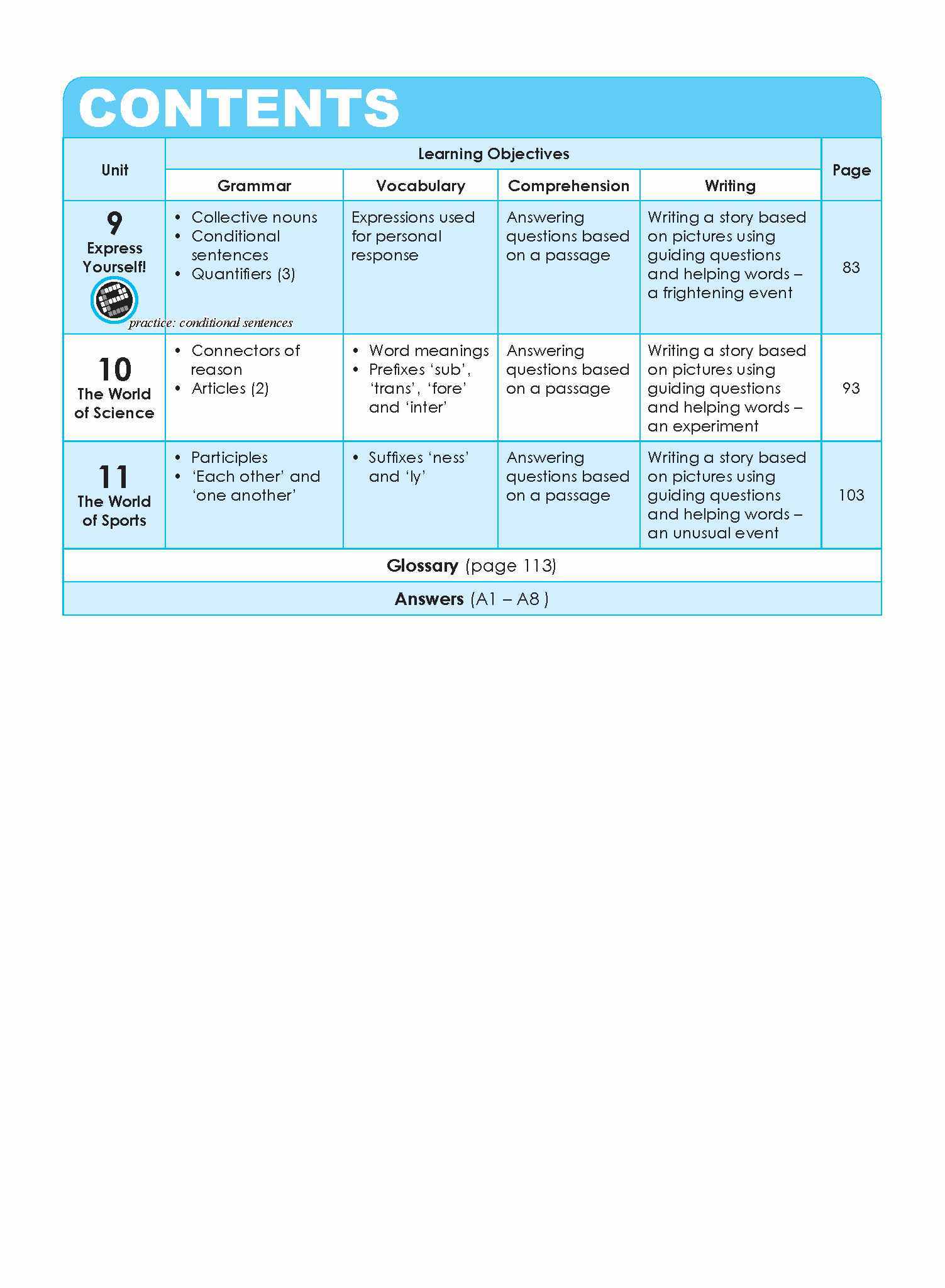LEARNING ENGLISH Workbook 4