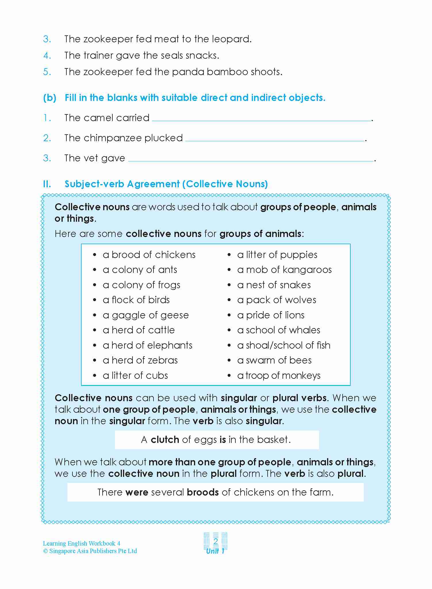 LEARNING ENGLISH Workbook 4