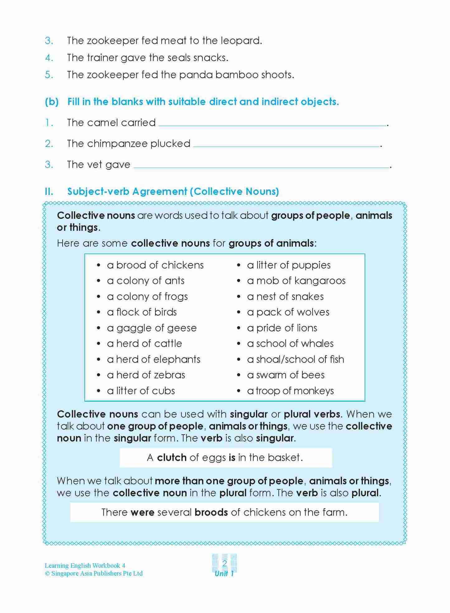 LEARNING ENGLISH Workbook 4