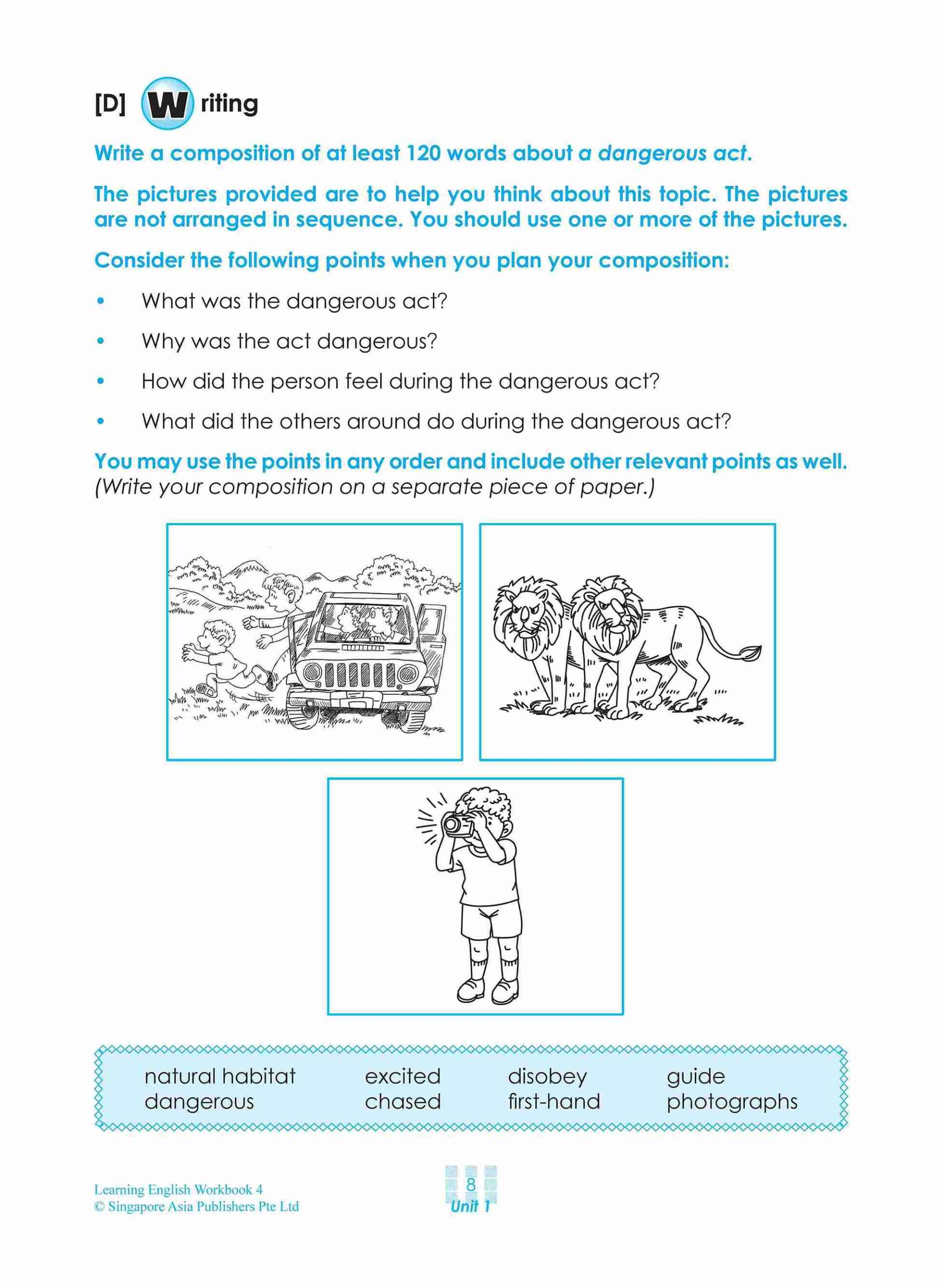 LEARNING ENGLISH Workbook 4