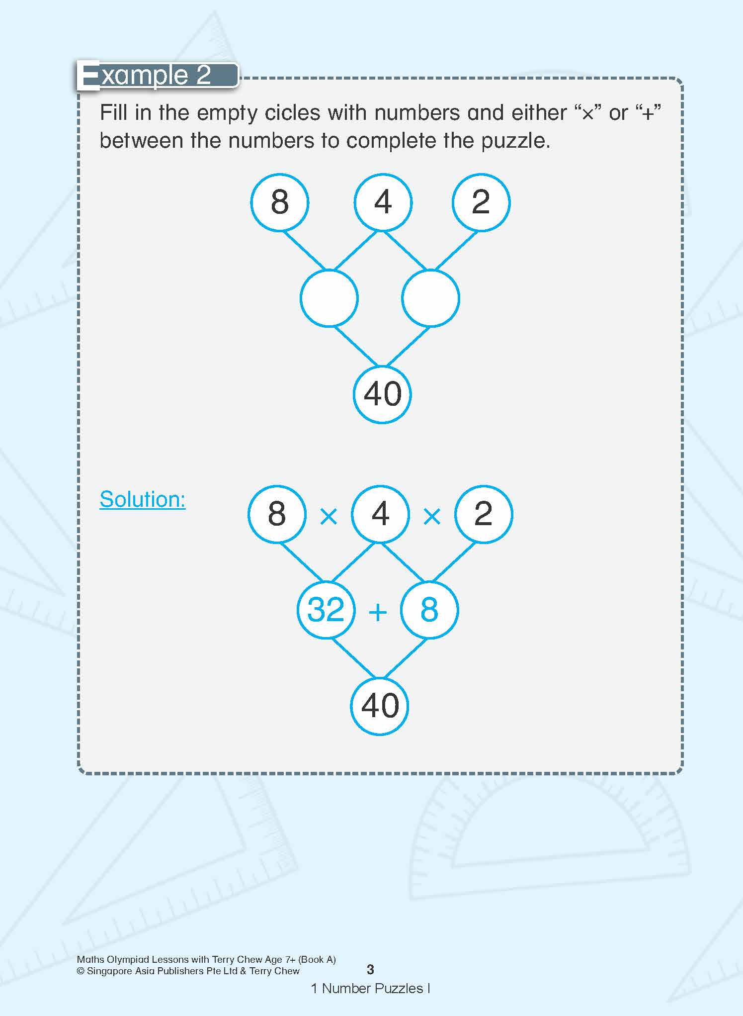 Maths Olympiad Lessons with Terry Chew Age 7+ Book A