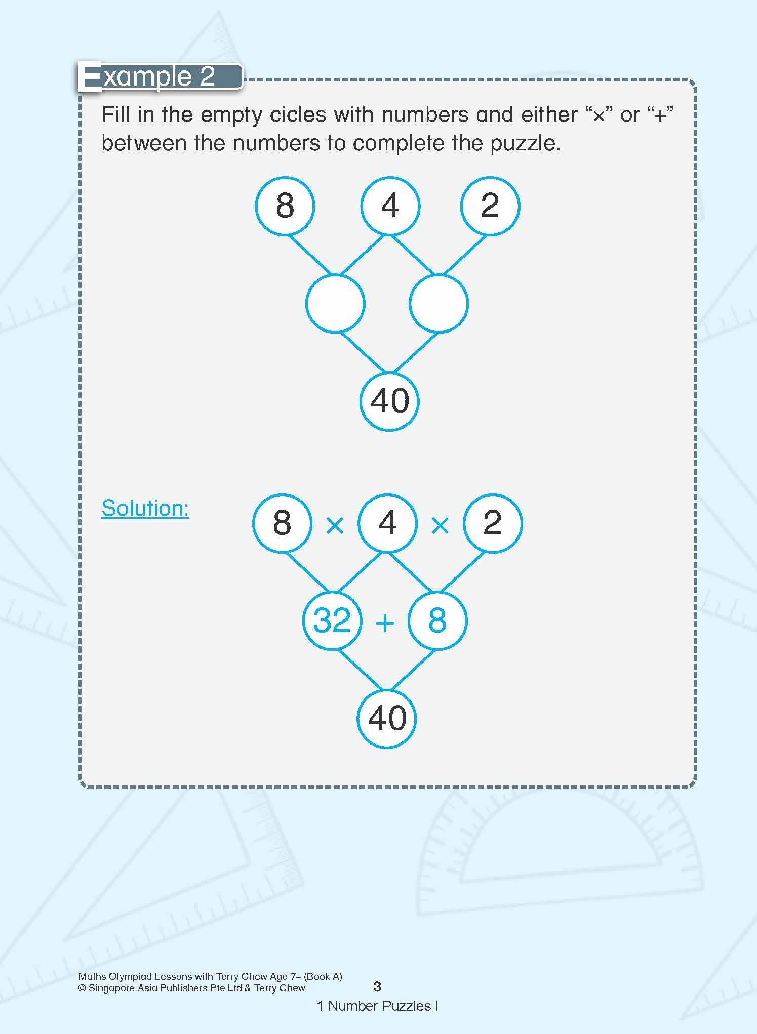 Maths Olympiad Lessons with Terry Chew Age 7+ Book A