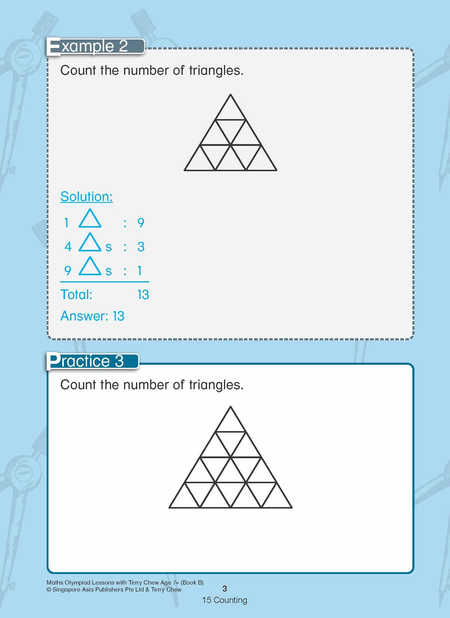 Maths Olympiad Lessons with Terry Chew Age 7+ Book B
