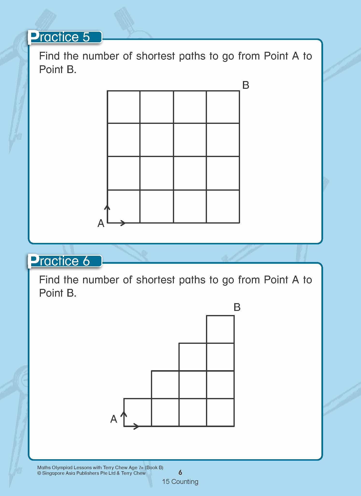 Maths Olympiad Lessons with Terry Chew Age 7+ Book B