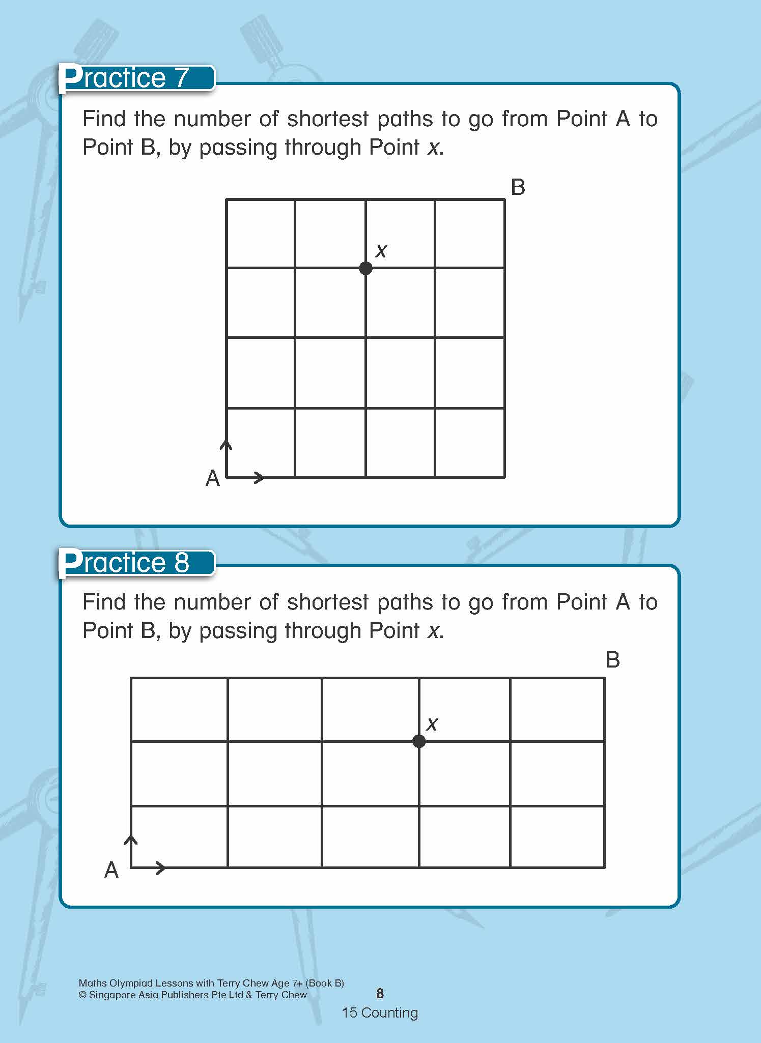 Maths Olympiad Lessons with Terry Chew Age 7+ Book B