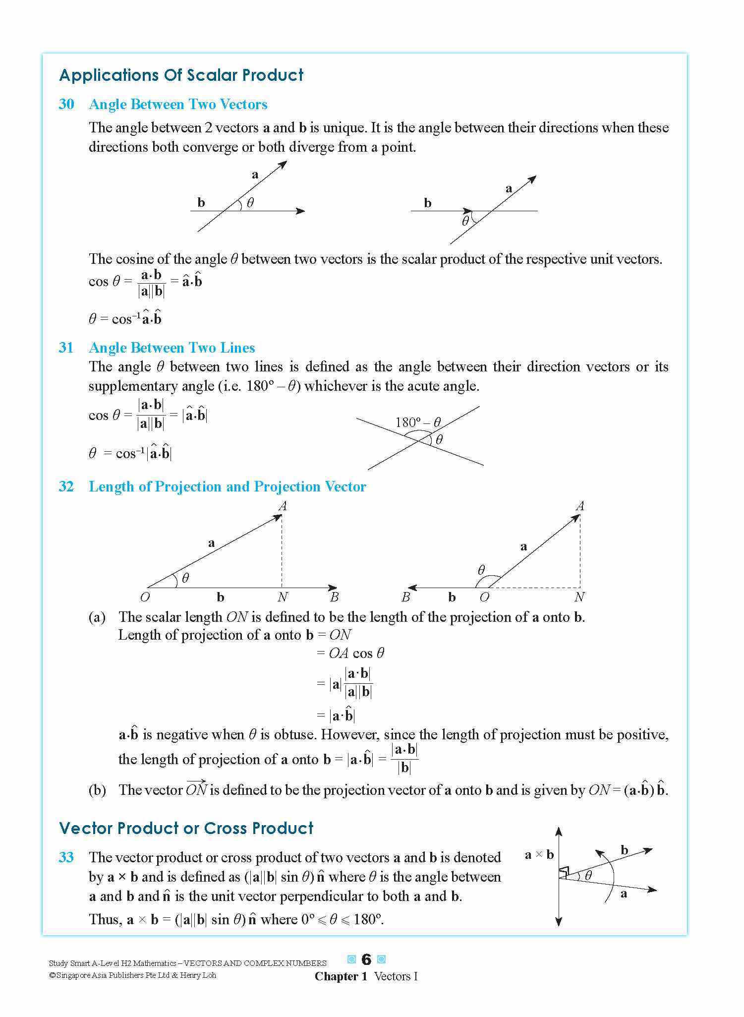 STUDY SMART A-Level H2 Mathematics Vectors and Complex Numbers