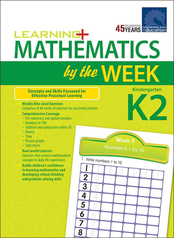 LEARNING+ MATHEMATICS by the WEEK Kindergarten 2