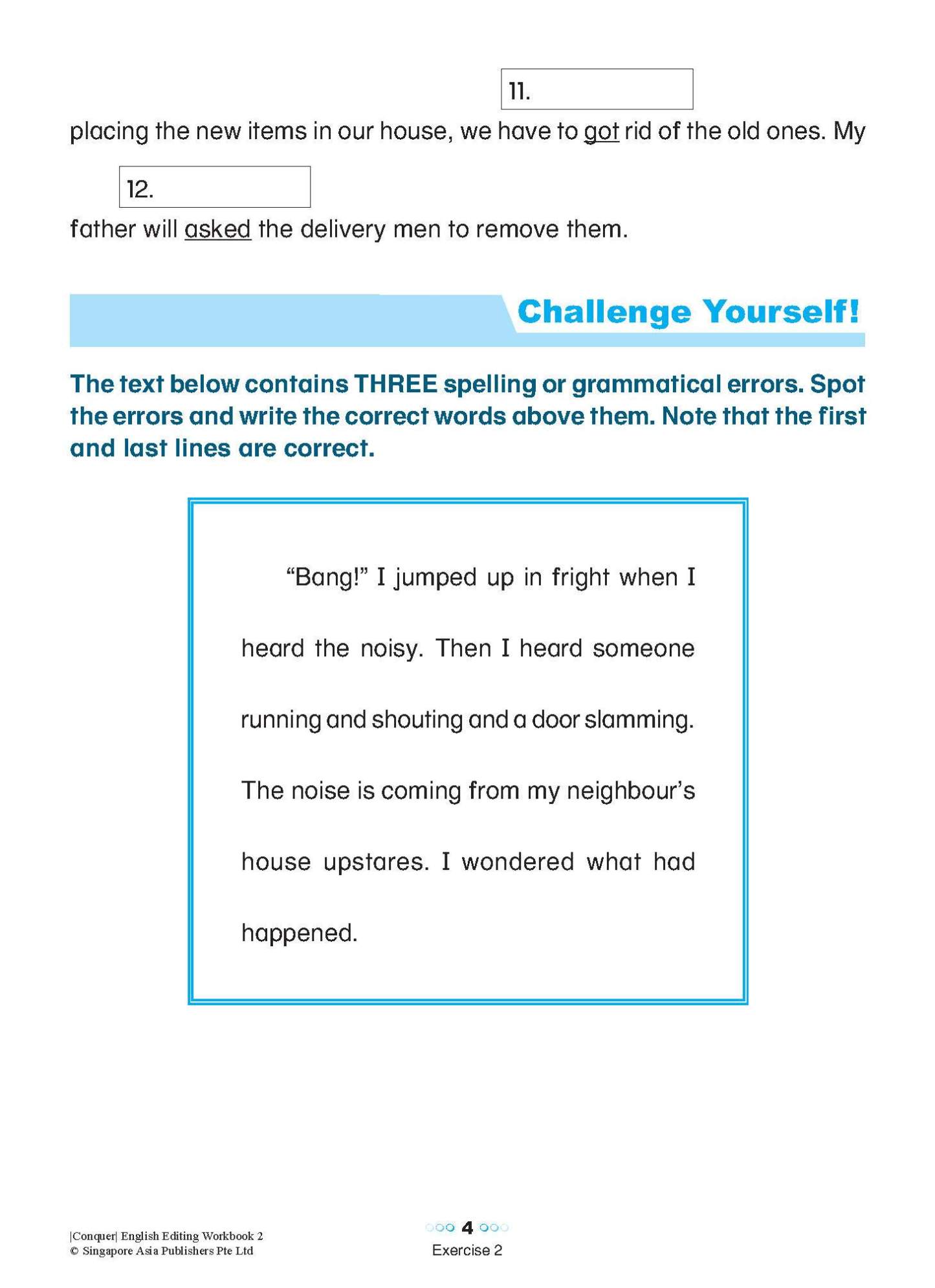 Conquer English Editing Workbook 2