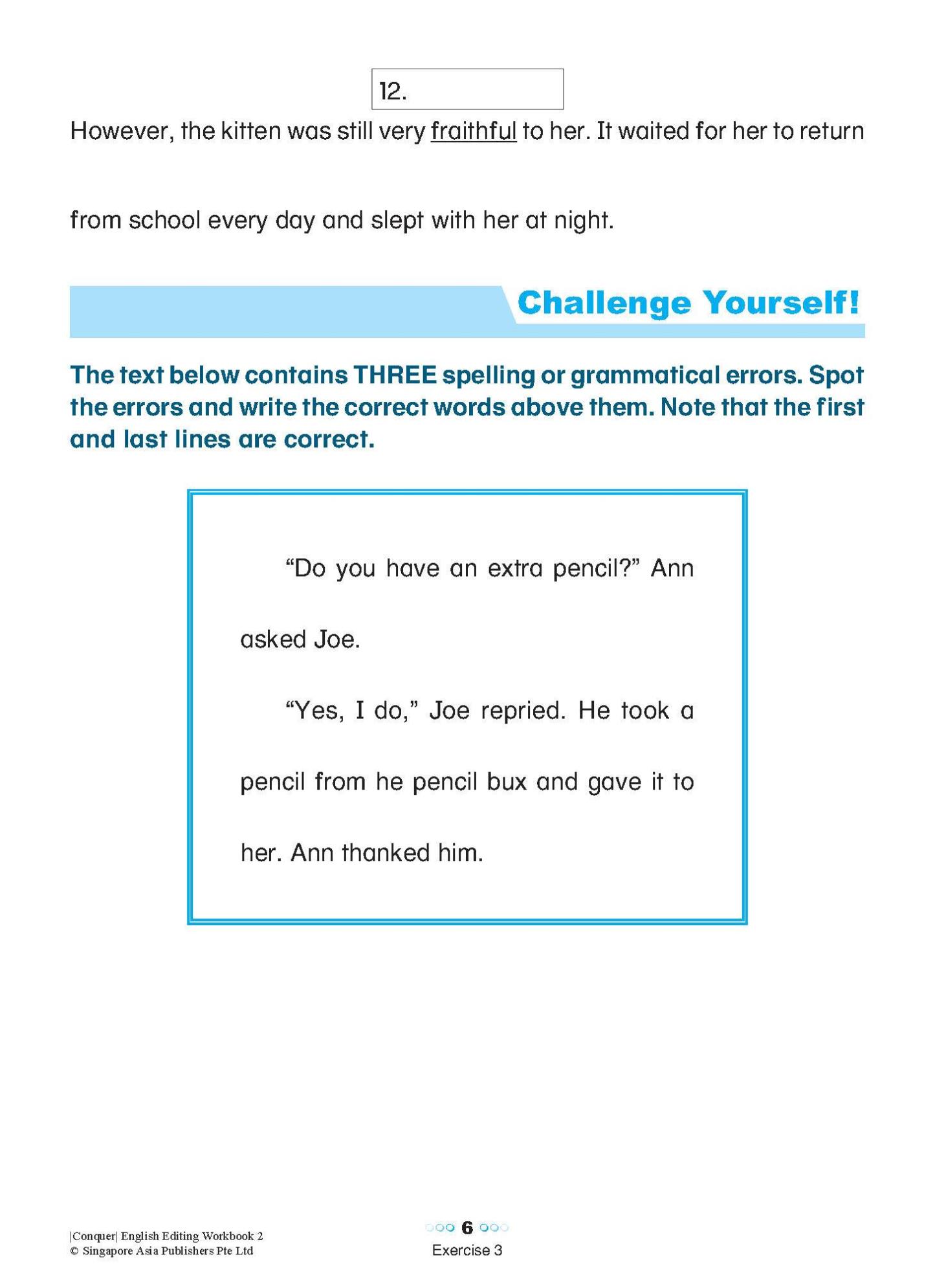 Conquer English Editing Workbook 2