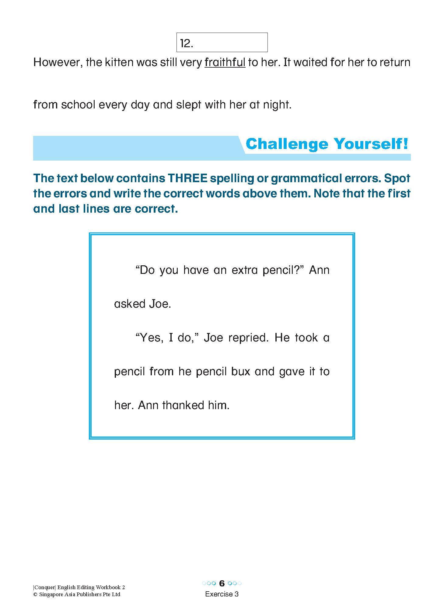 Conquer English Editing Workbook 2