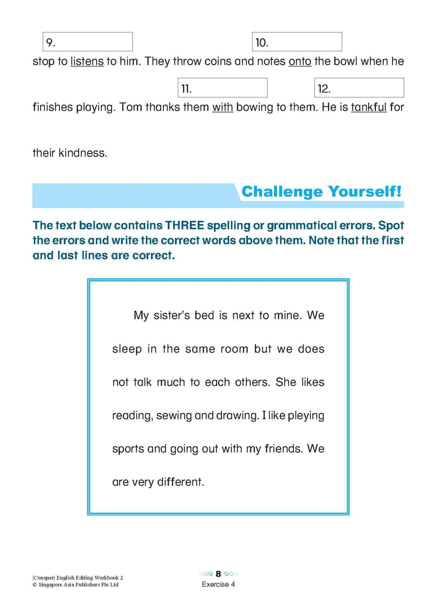 Conquer English Editing Workbook 2