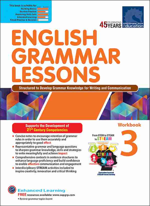 ENGLISH GRAMMAR LESSONS Workbook 3