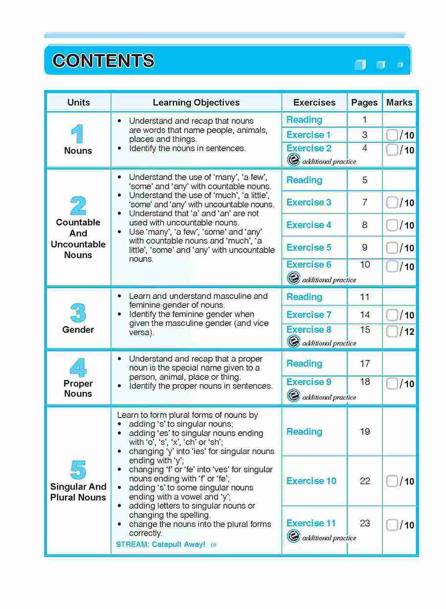ENGLISH GRAMMAR LESSONS Workbook 3