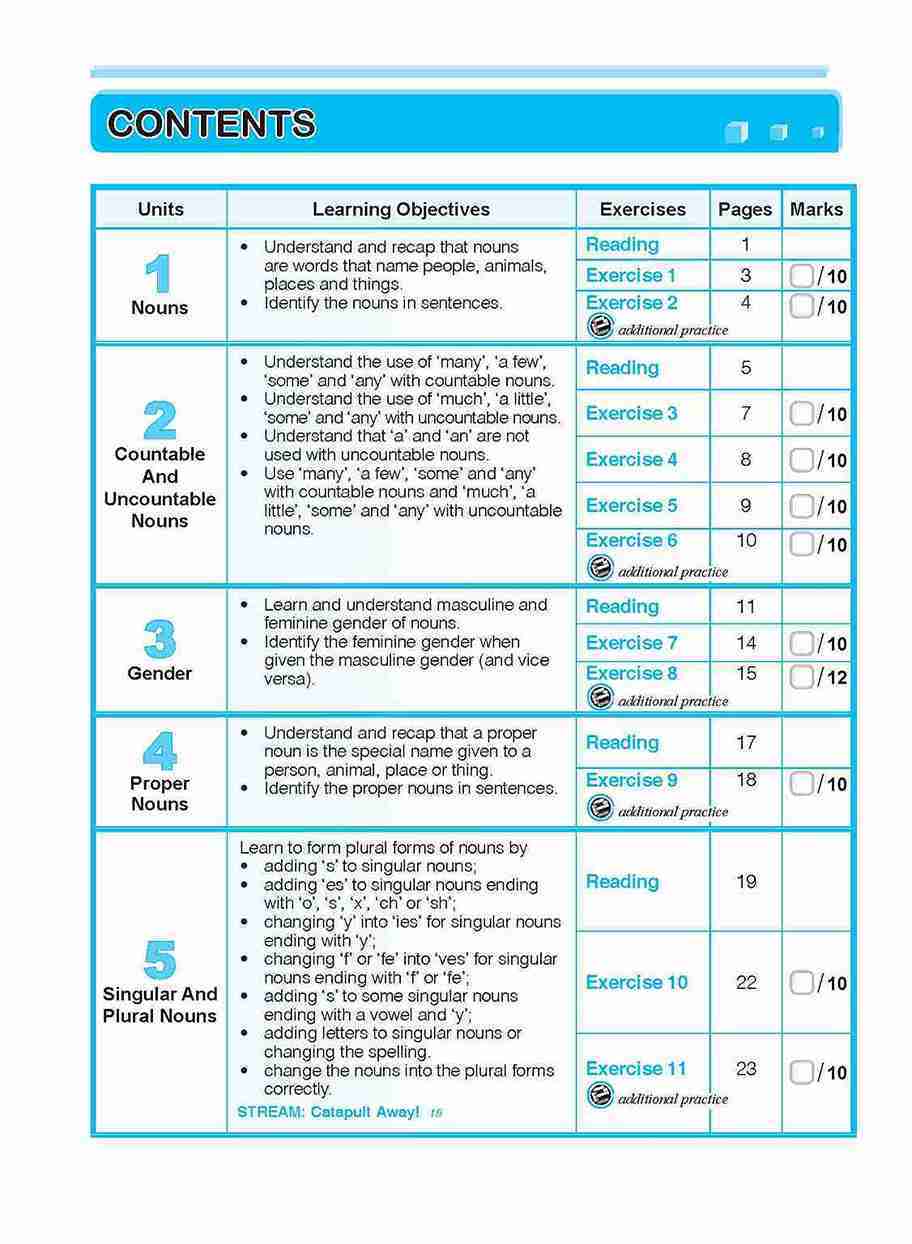 ENGLISH GRAMMAR LESSONS Workbook 3