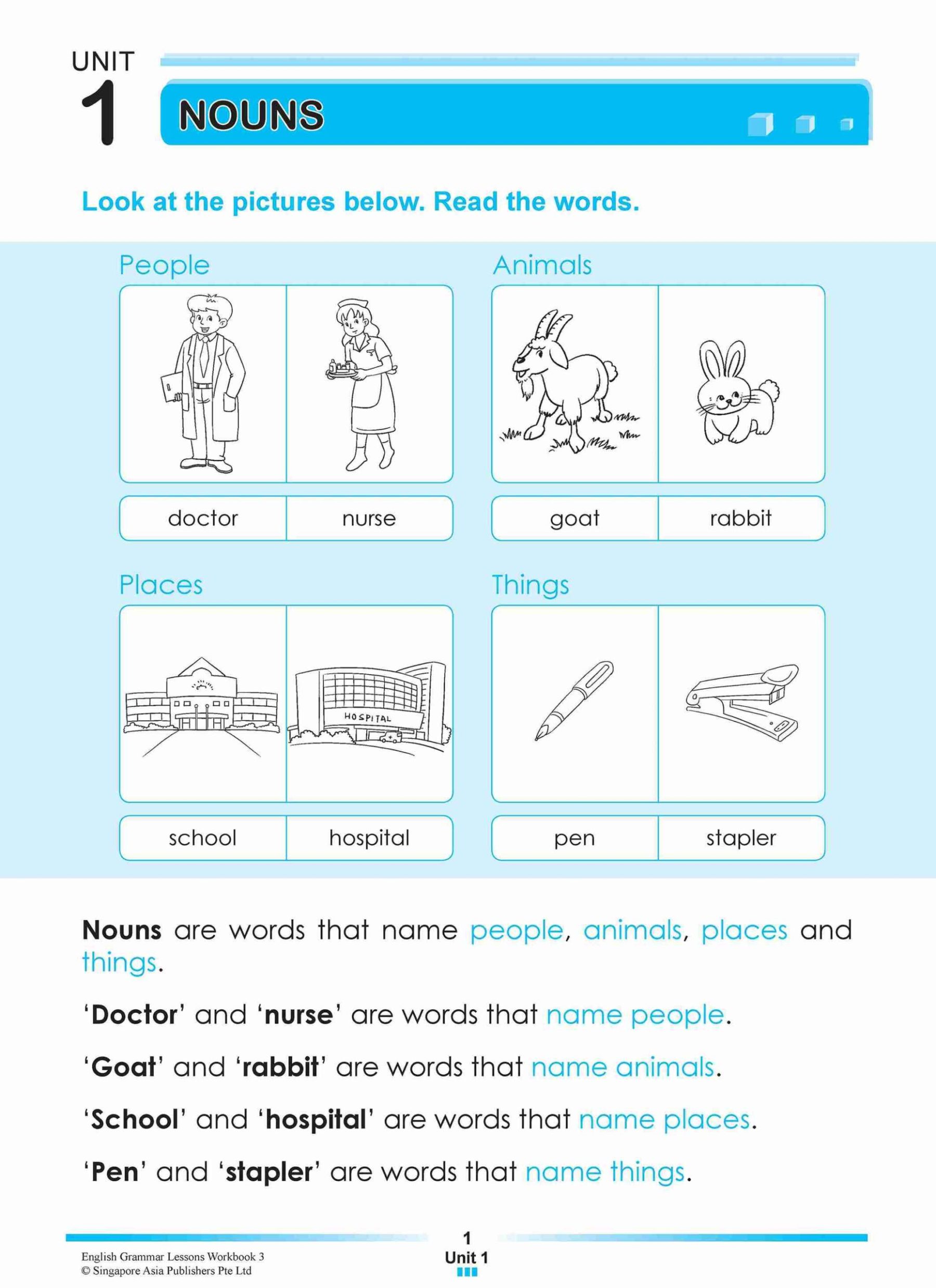 ENGLISH GRAMMAR LESSONS Workbook 3