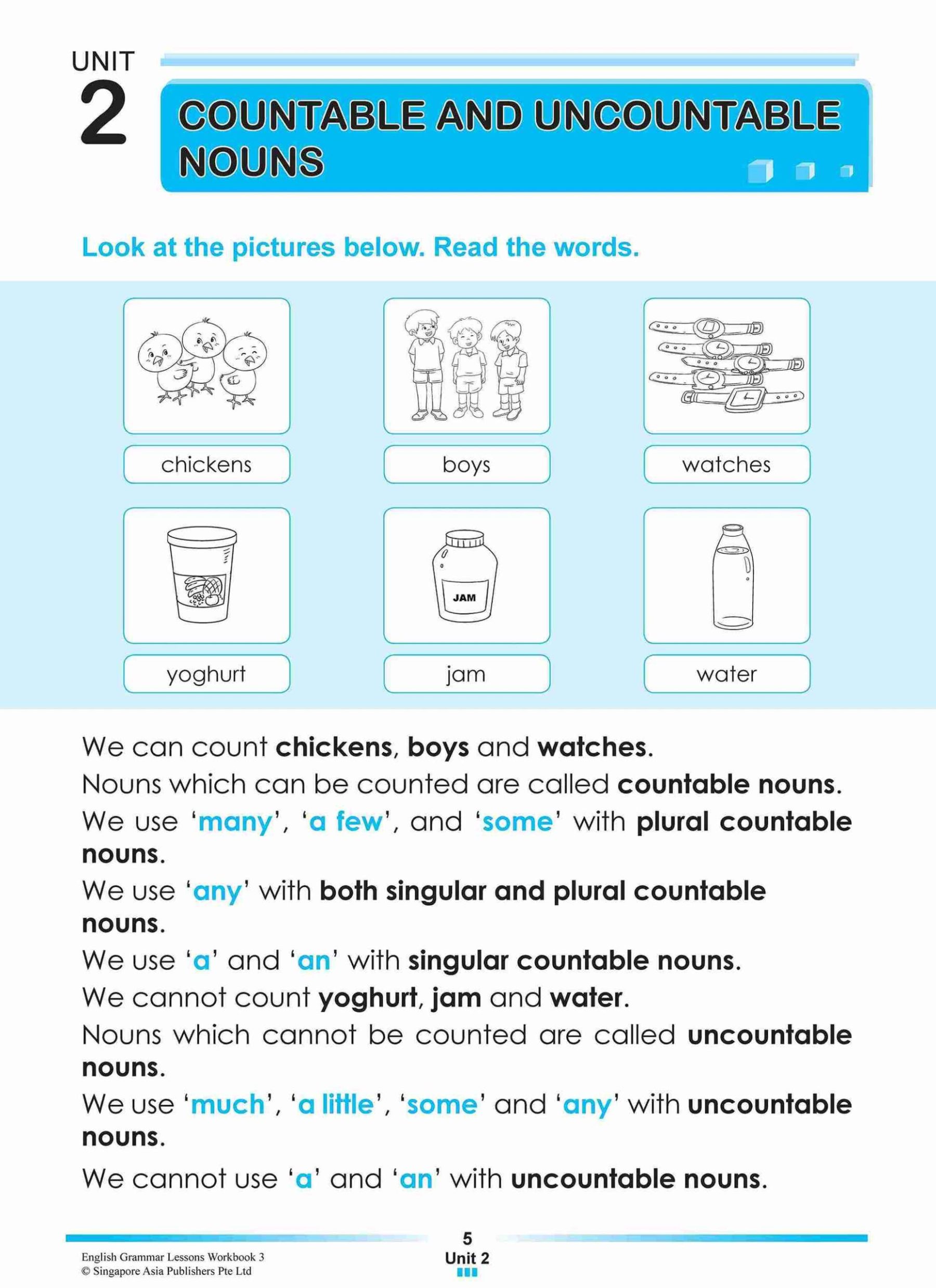 ENGLISH GRAMMAR LESSONS Workbook 3