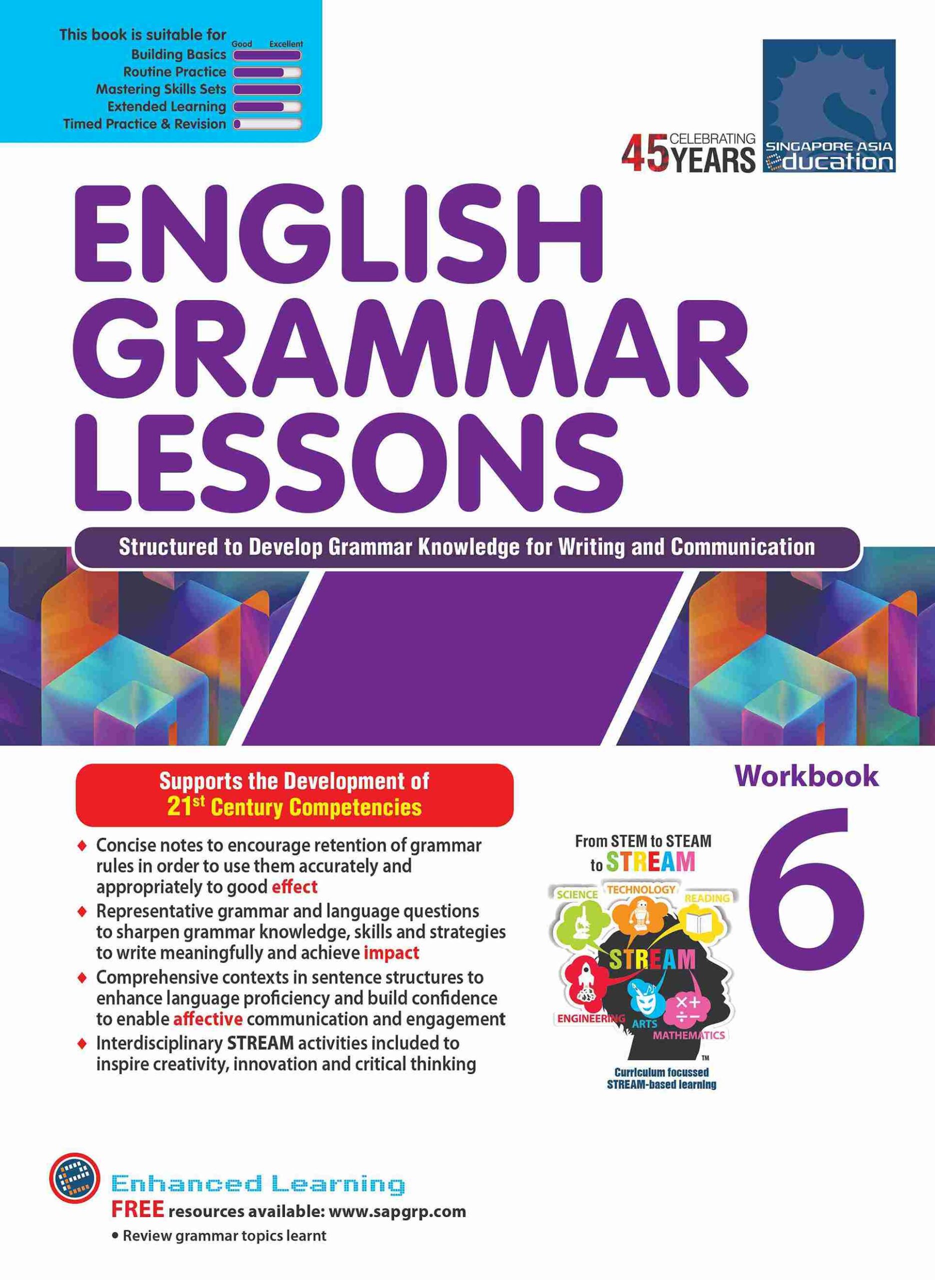 ENGLISH GRAMMAR LESSONS Workbook 6