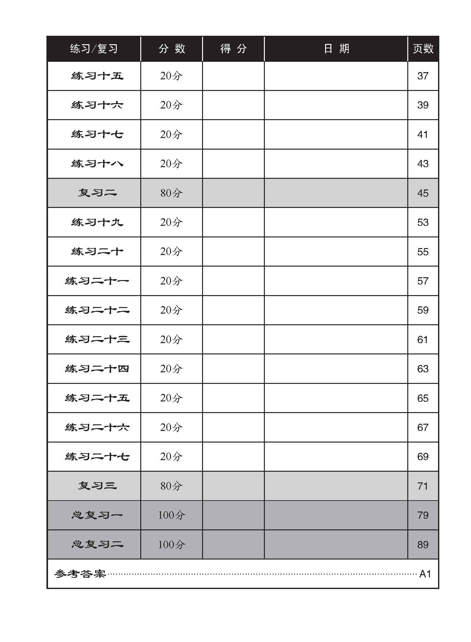中学一年级 G3华文 字词强化练习 (一下) / Chinese Language Vocabulary Enrichment Exercises For Secondary 1B [G3 Chinese]