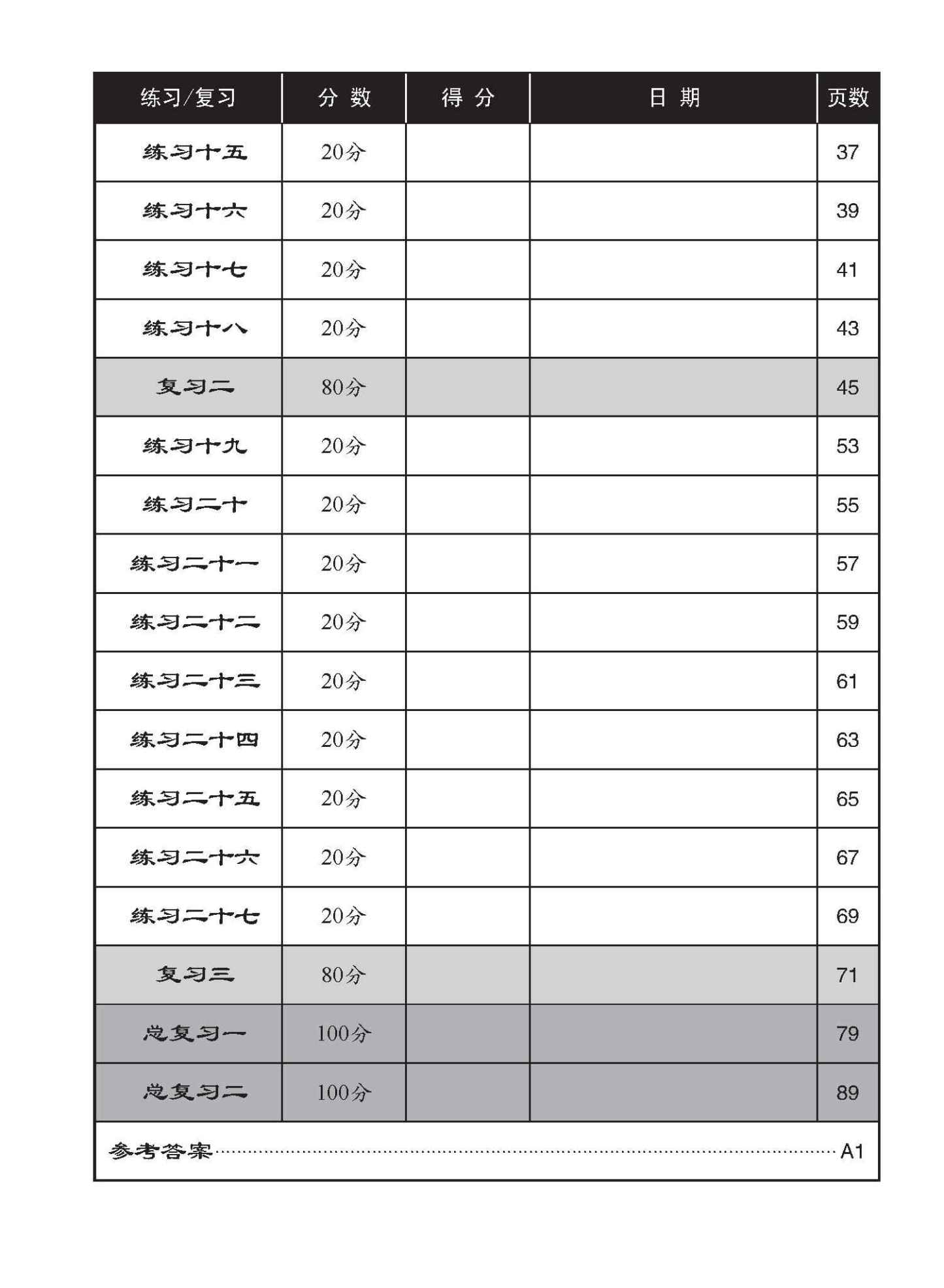 中学一年级 G3华文 字词强化练习 (一下) / Chinese Language Vocabulary Enrichment Exercises For Secondary 1B [G3 Chinese]