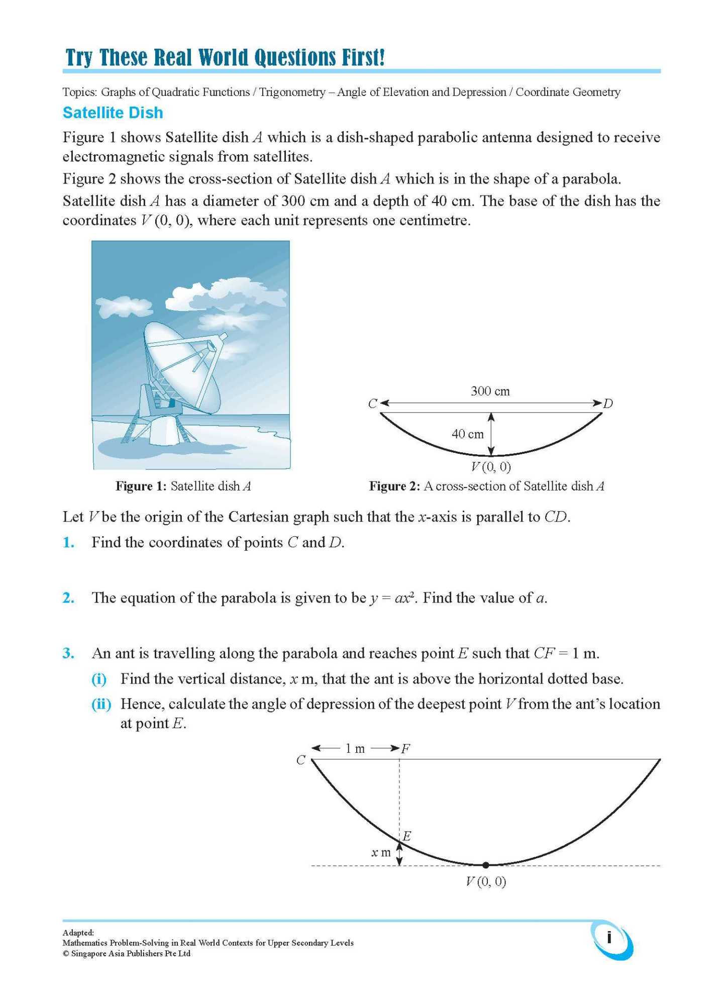 101 Additional Mathematics Questions To Do Before The Exam + Real World Questions Secondary 4