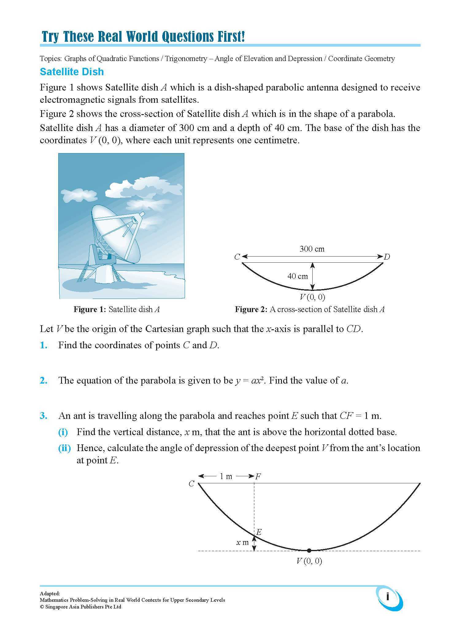 101 Additional Mathematics Questions To Do Before The Exam + Real World Questions Secondary 4