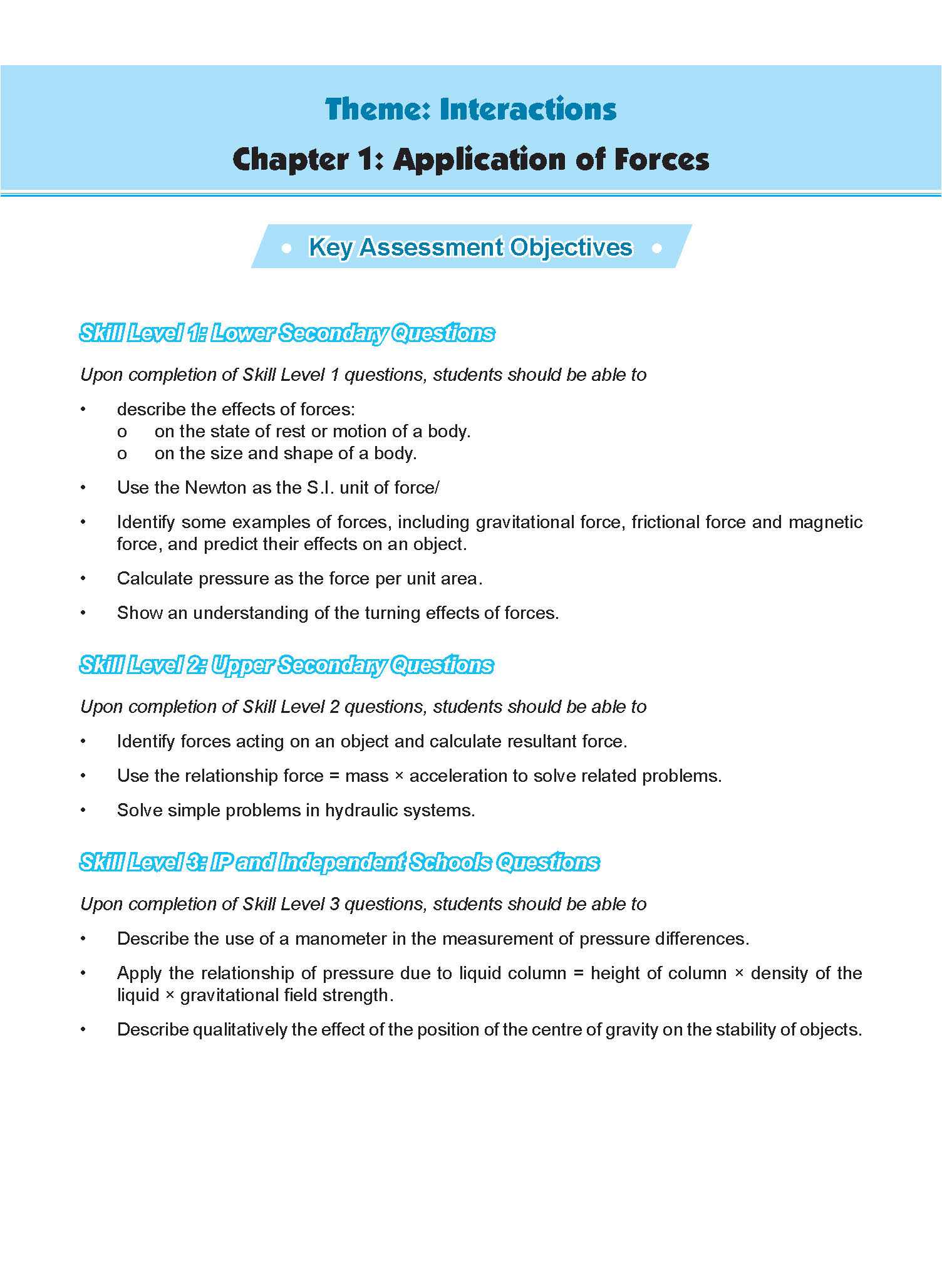 G3 SCIENCE Secondary 2