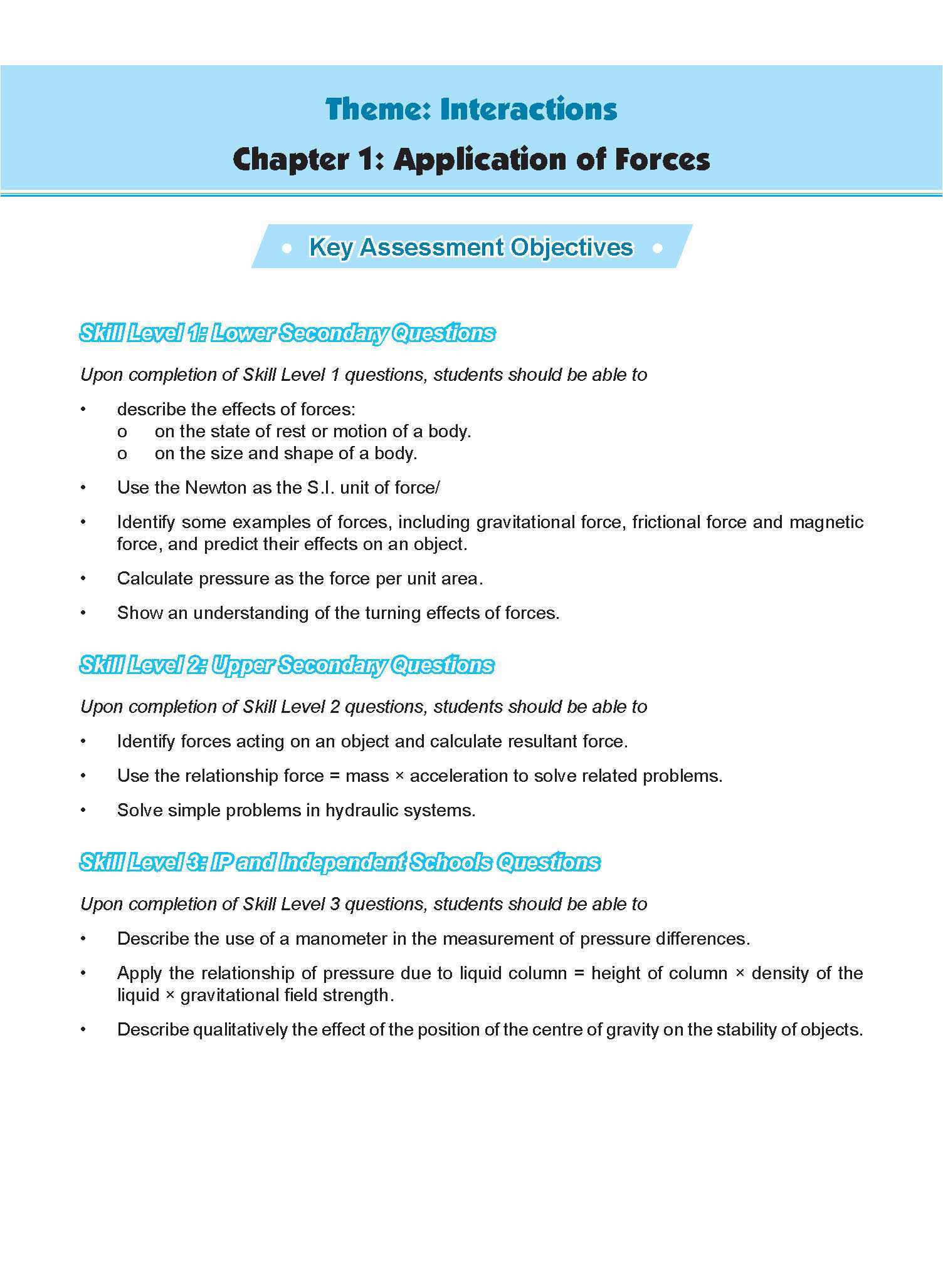 G3 SCIENCE Secondary 2