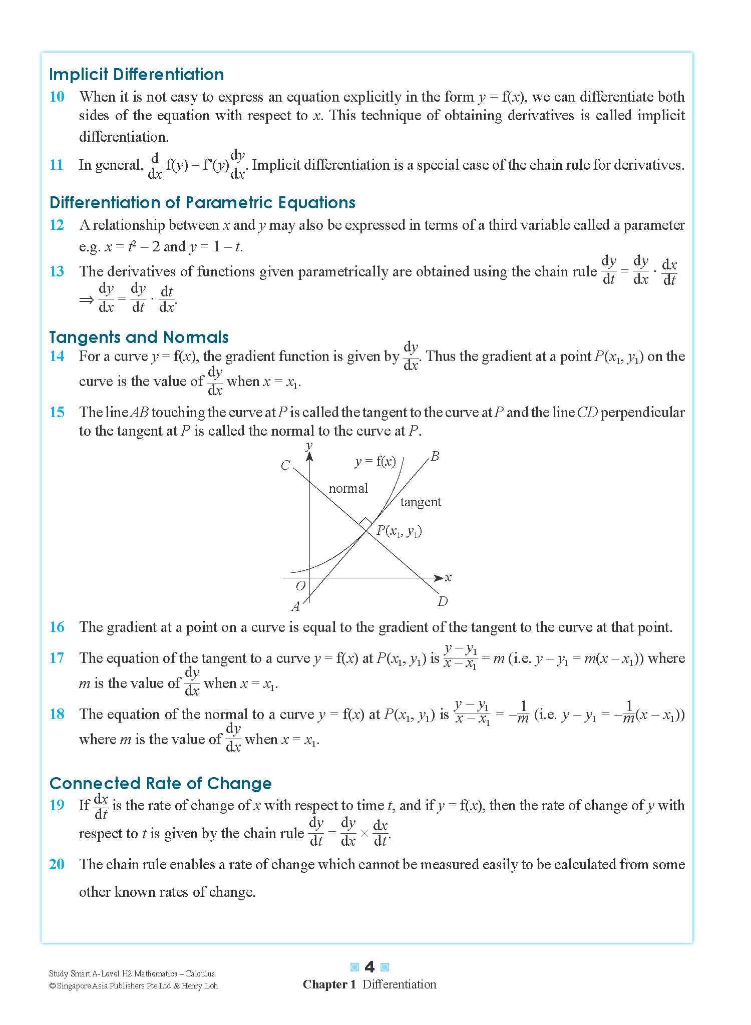 STUDY SMART A-Level H2 Mathematics Calculus
