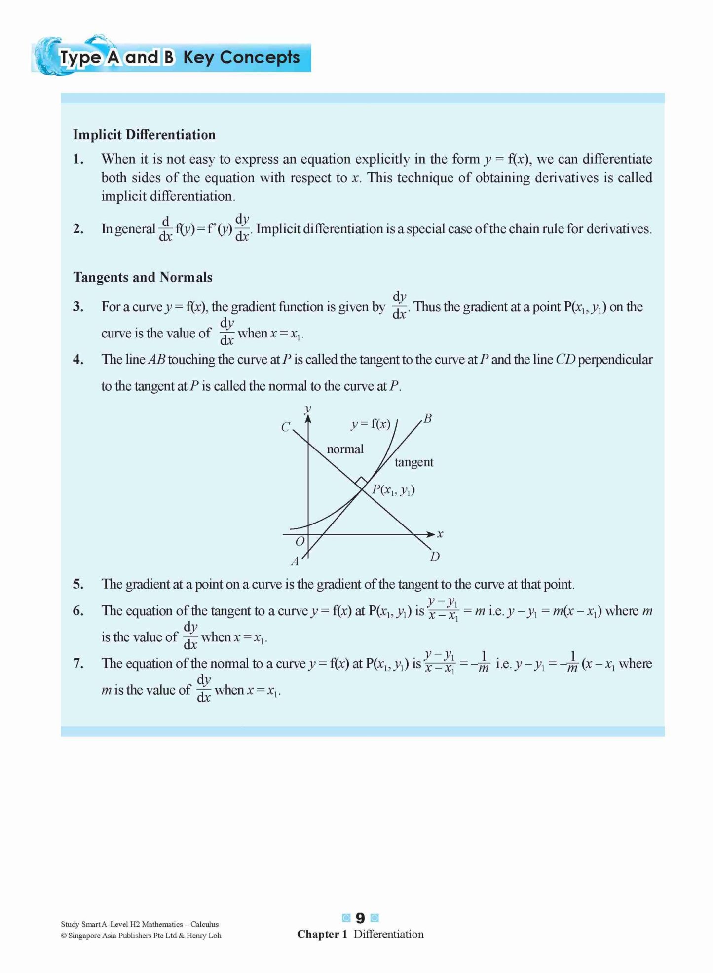 STUDY SMART A-Level H2 Mathematics Calculus