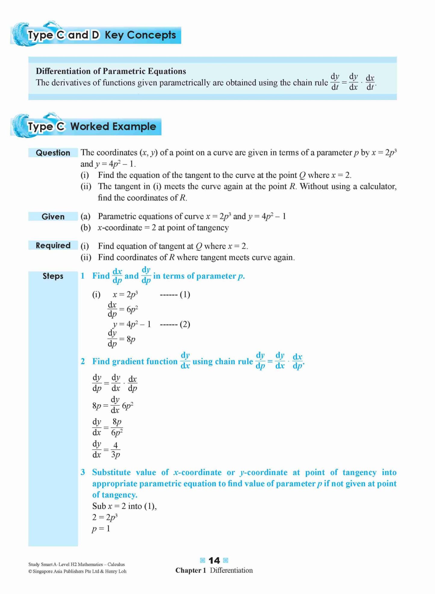 STUDY SMART A-Level H2 Mathematics Calculus