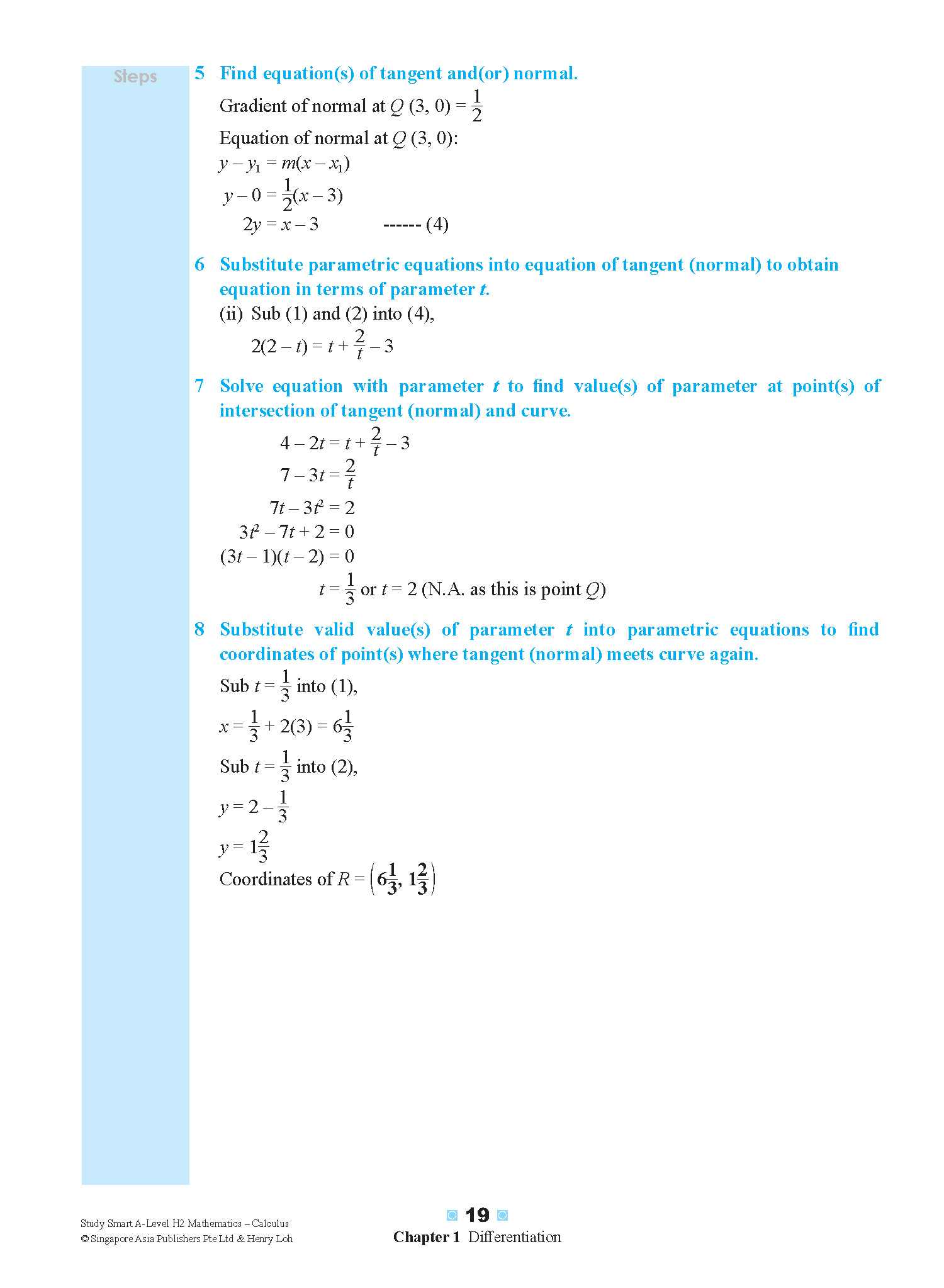 STUDY SMART A-Level H2 Mathematics Calculus