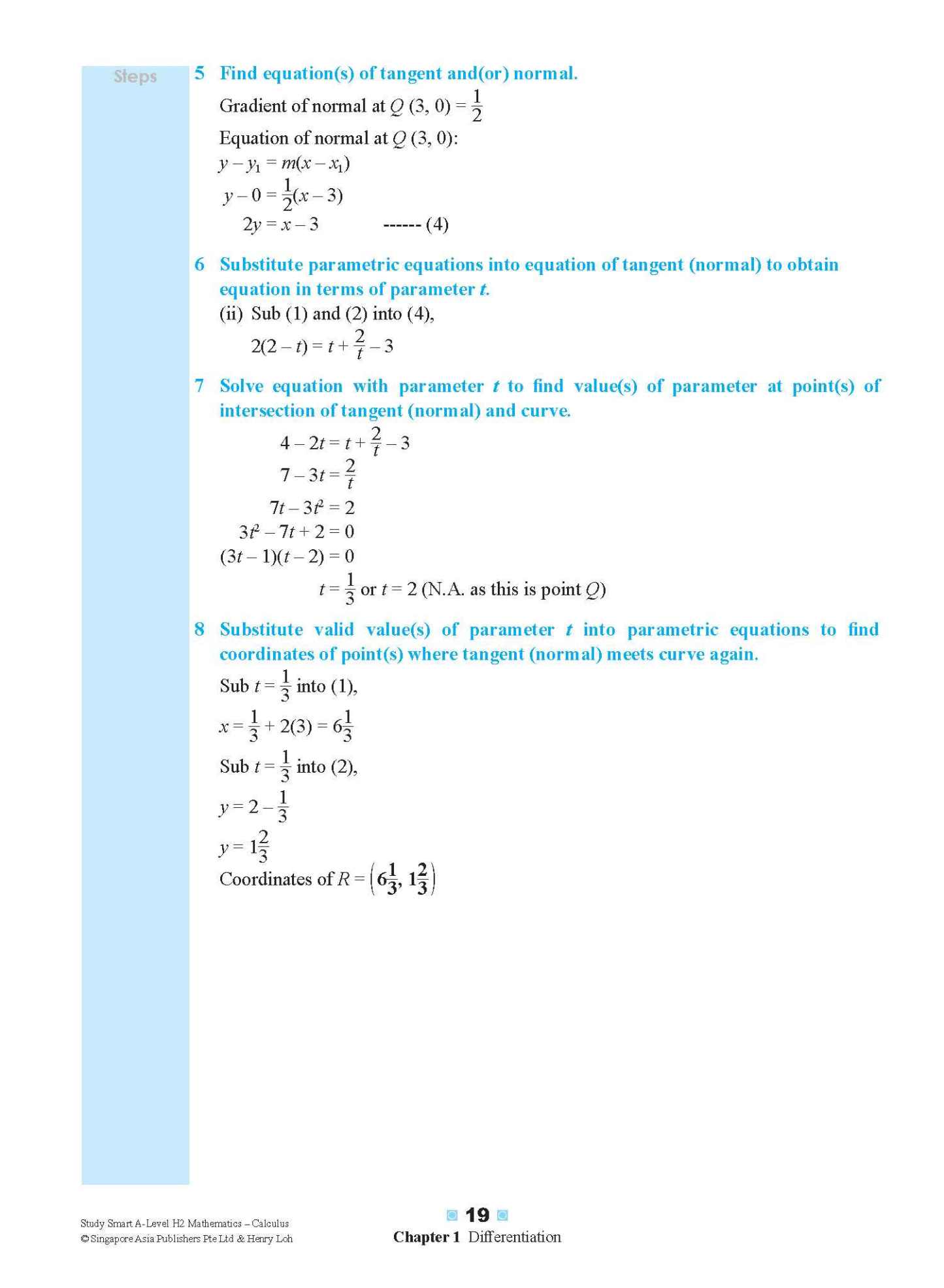 STUDY SMART A-Level H2 Mathematics Calculus