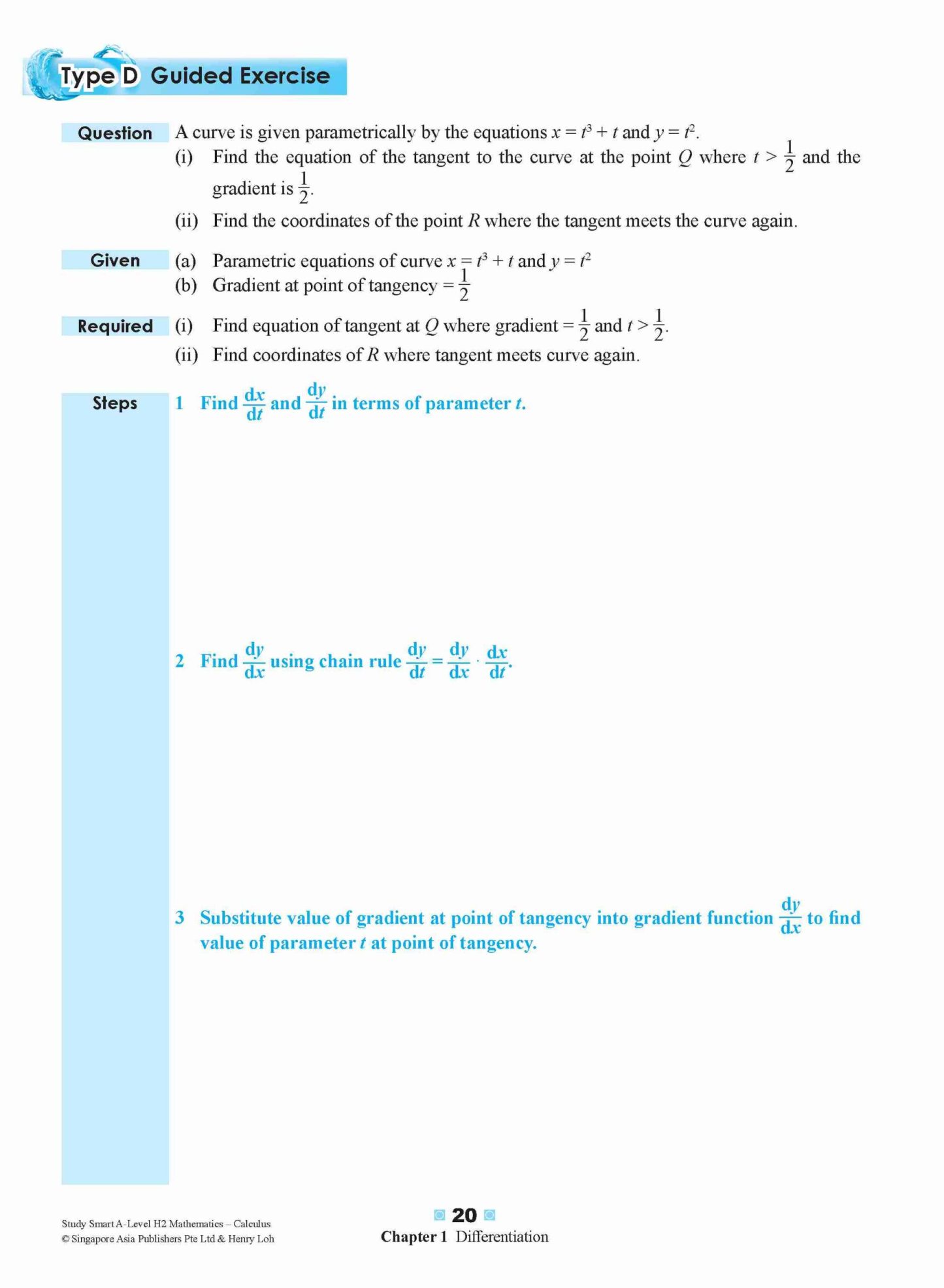 STUDY SMART A-Level H2 Mathematics Calculus