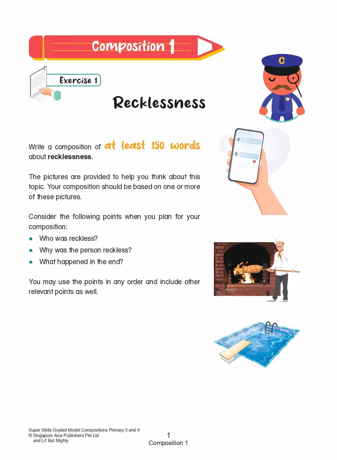 Super Skills with LIL’ BUT MIGHTY Guided Model Compositions Primary 3 and 4