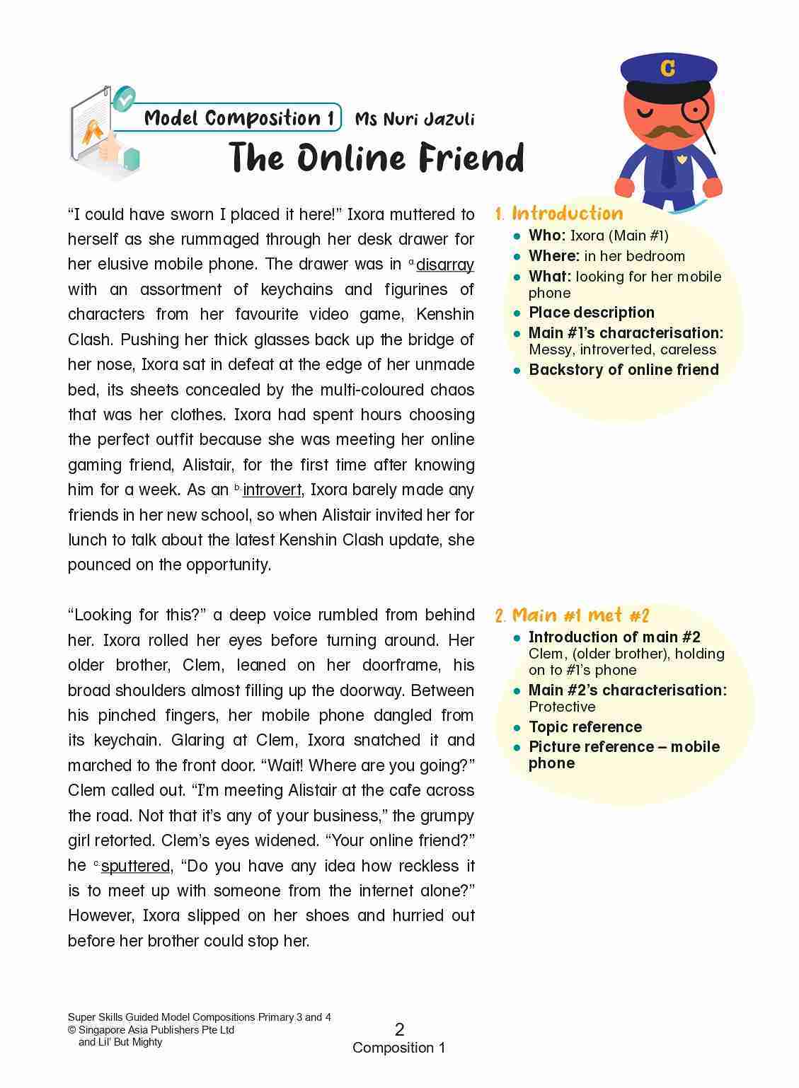 Super Skills with LIL’ BUT MIGHTY Guided Model Compositions Primary 3 and 4