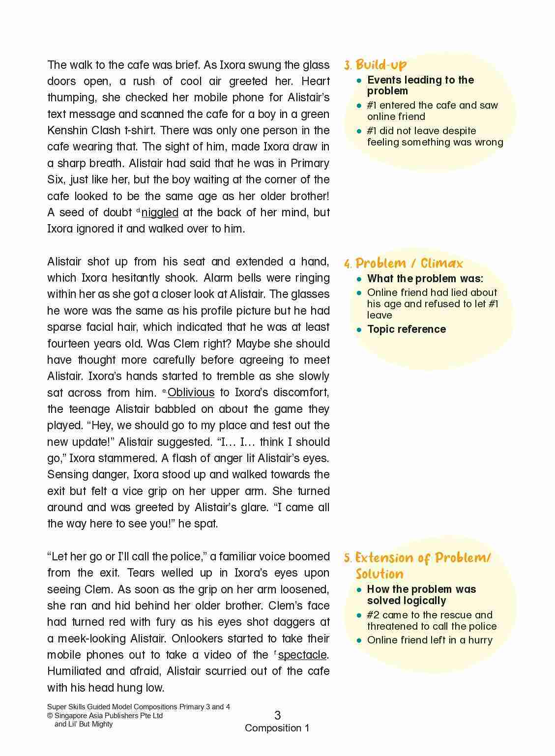 Super Skills with LIL’ BUT MIGHTY Guided Model Compositions Primary 3 and 4