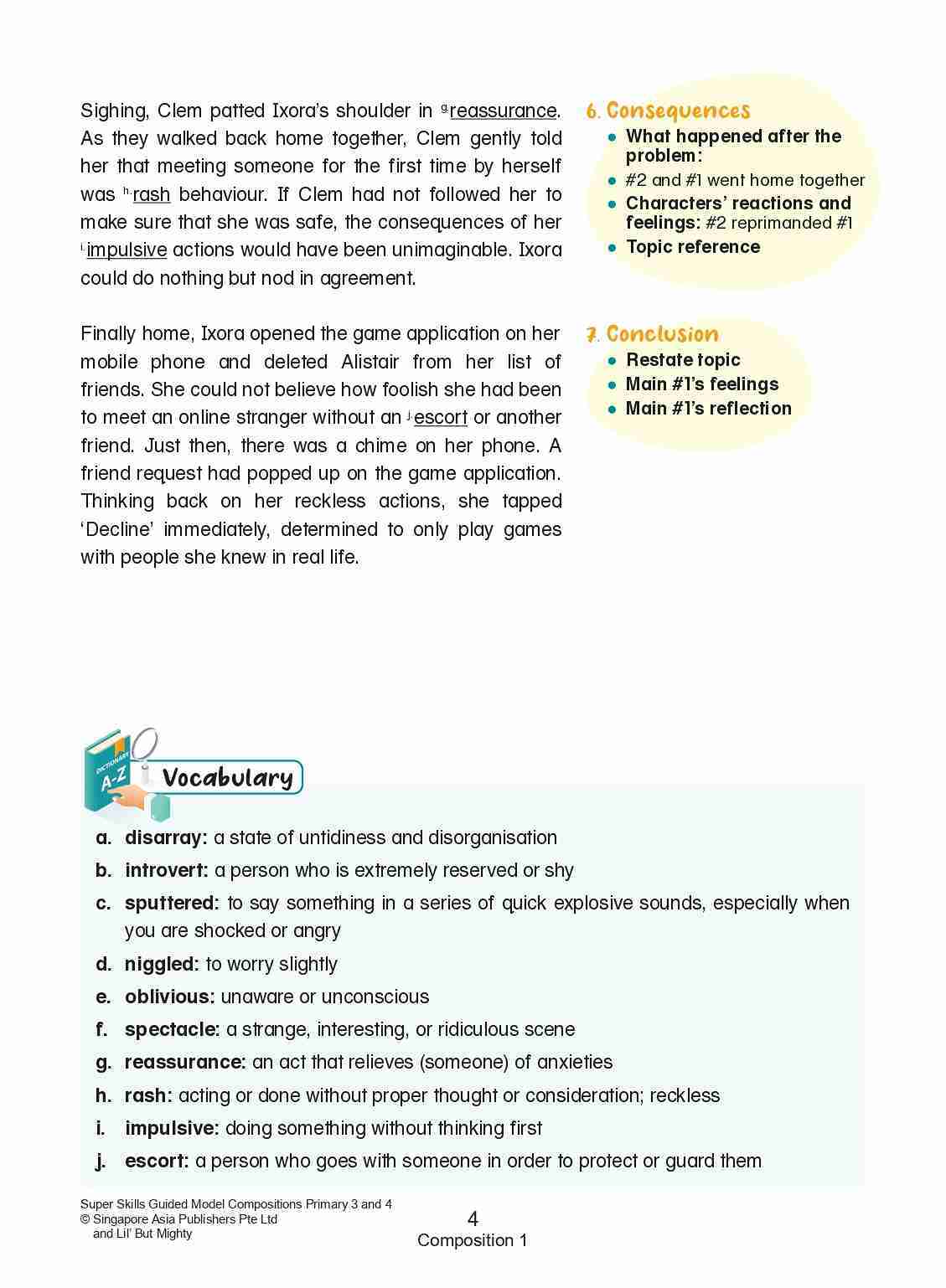 Super Skills with LIL’ BUT MIGHTY Guided Model Compositions Primary 3 and 4