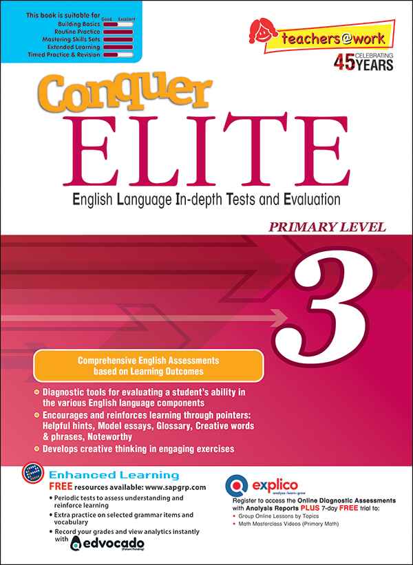 Conquer ELITE (English Language In-depth Tests and Evaluation) PRIMARY LEVEL 3