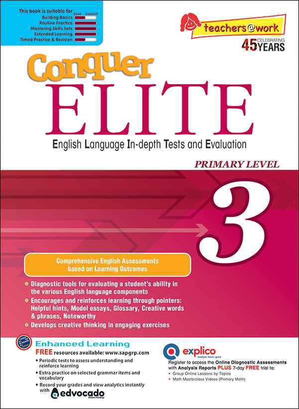 Conquer ELITE (English Language In-depth Tests and Evaluation) PRIMARY LEVEL 3
